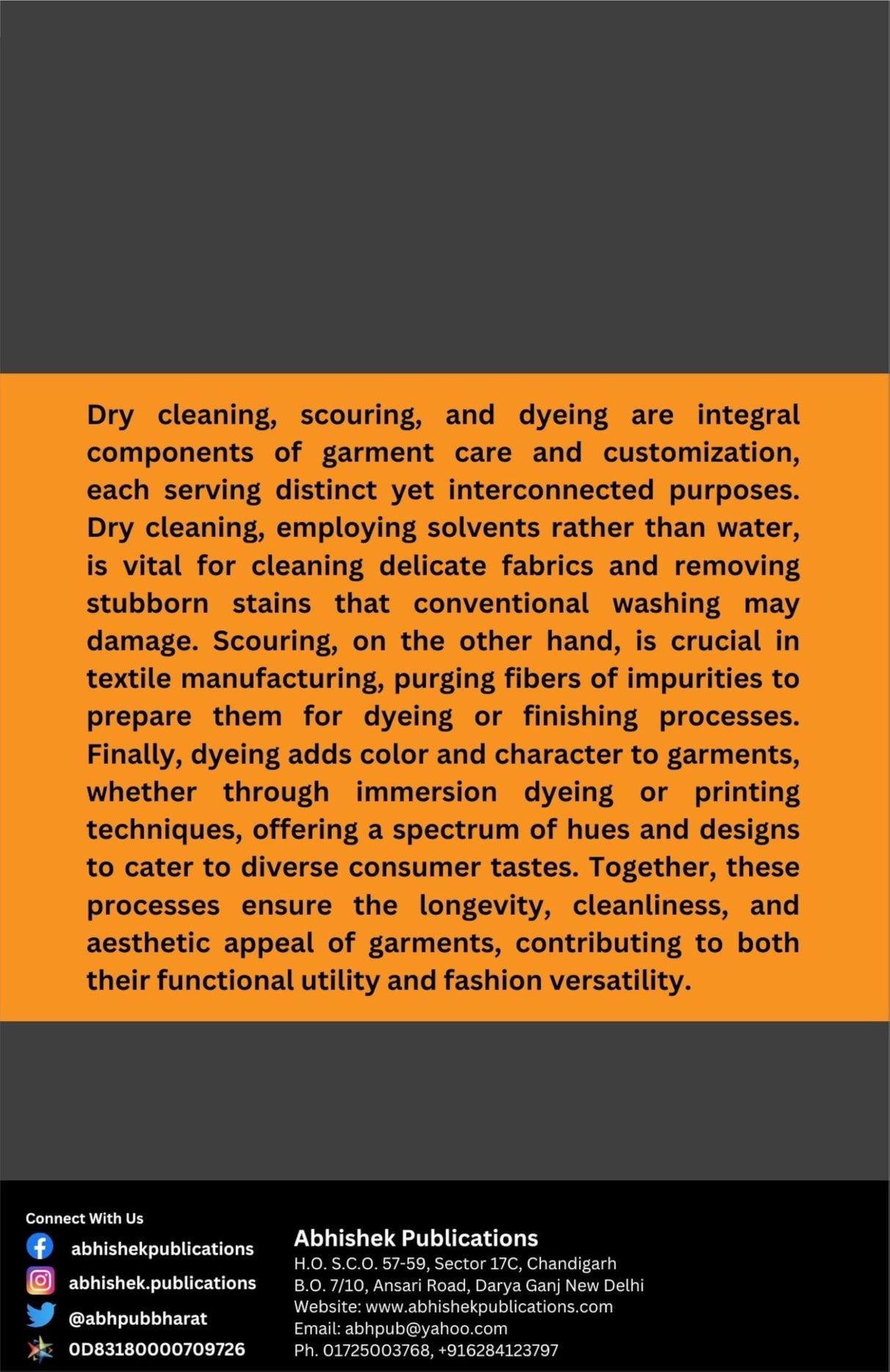 Dry Cleaning Scouring Dyeing of Garments Fur and Rugs - Retail Maharaj