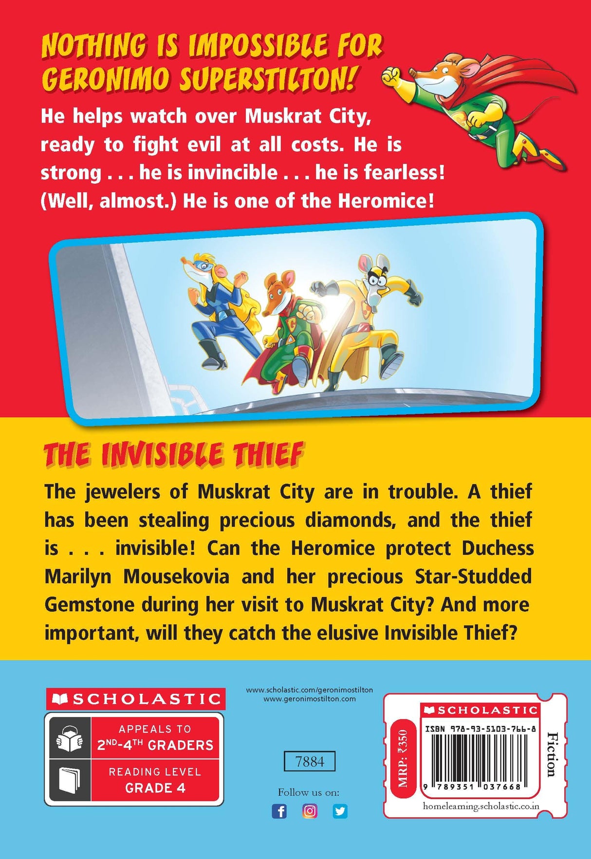 Geronimo Stilton Heromice #5: Invisible Thief - Retail Maharaj