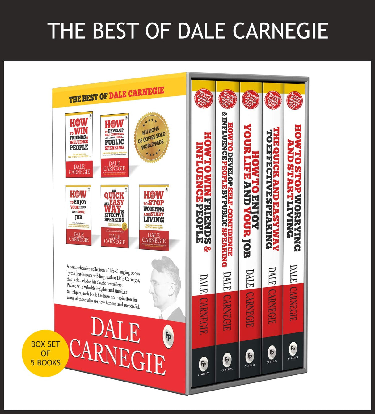 The Best of Dale Carnegie (Set of 5 Books) - Retail Maharaj