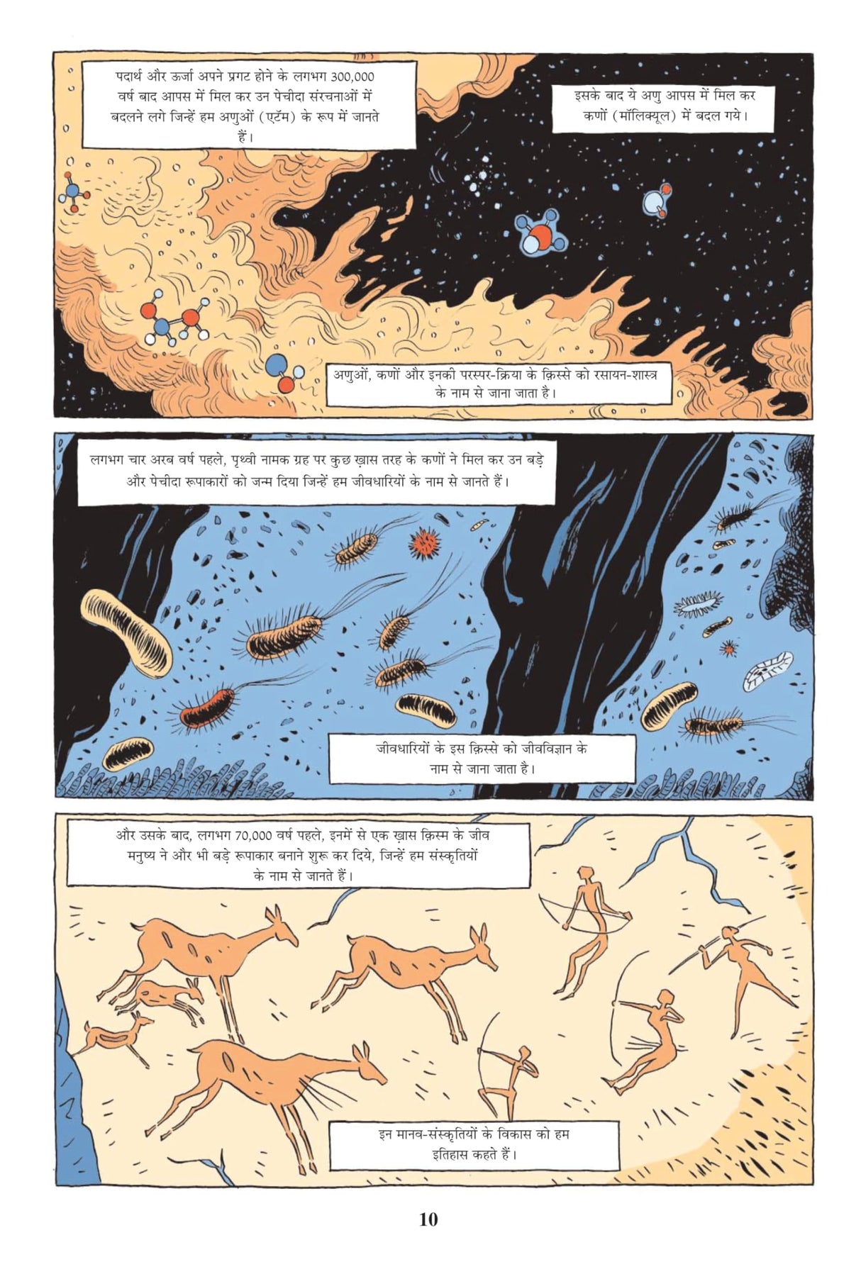 Sapiens A Graphic History : Sabhyta Ke Stambh by Yuval Noah Harari, Part 2 (सेपियन्स भाग दो सभ्यता के स्तम्भ)