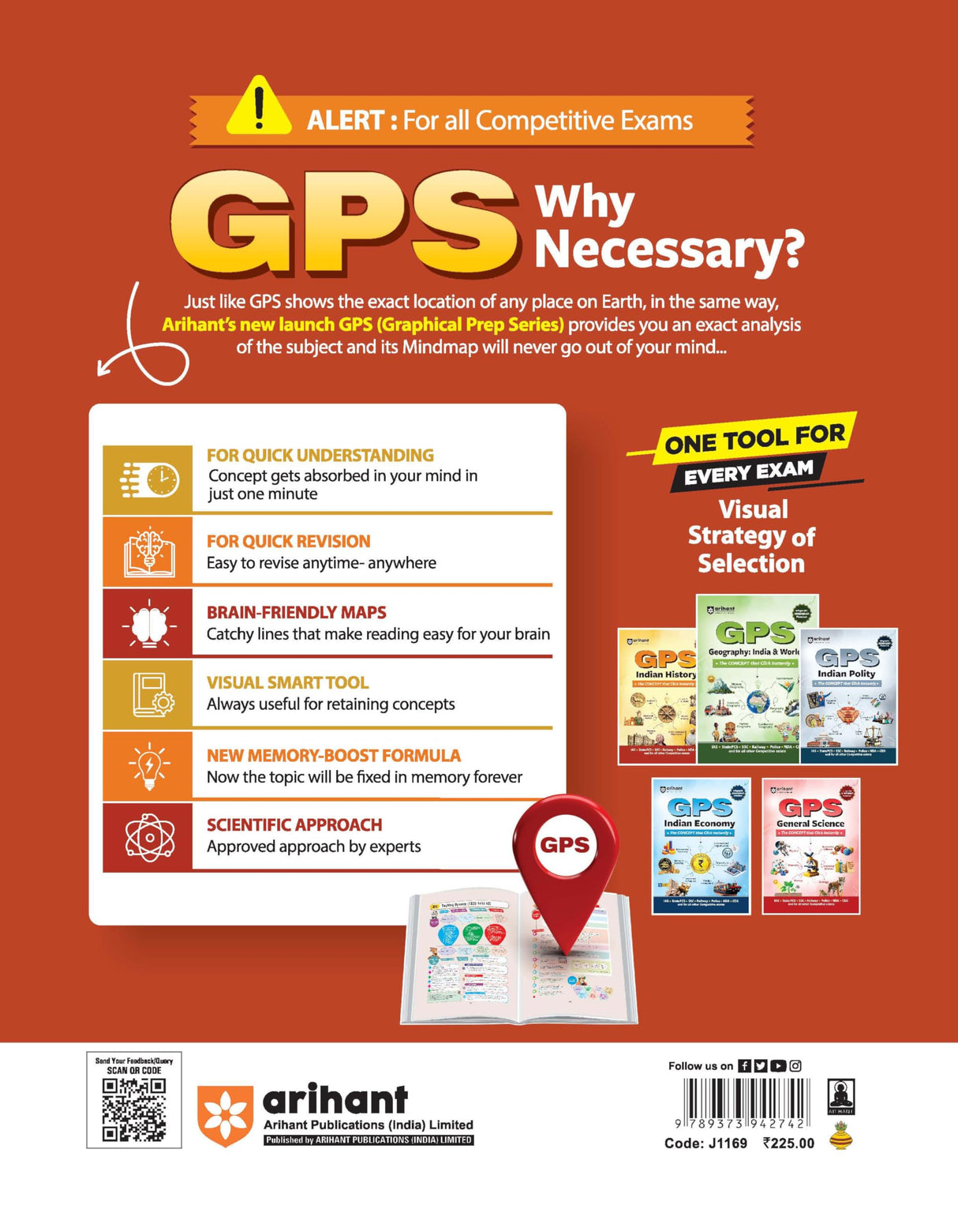 Arihant GPS Indian History Book 2025 | GS and General Knowledge Guide for UPSC, IAS, State PCS, SSC, Railway, Police, NDA, CDS and Competitive Exams | ... World History, Culture | English Medium - Retail Maharaj