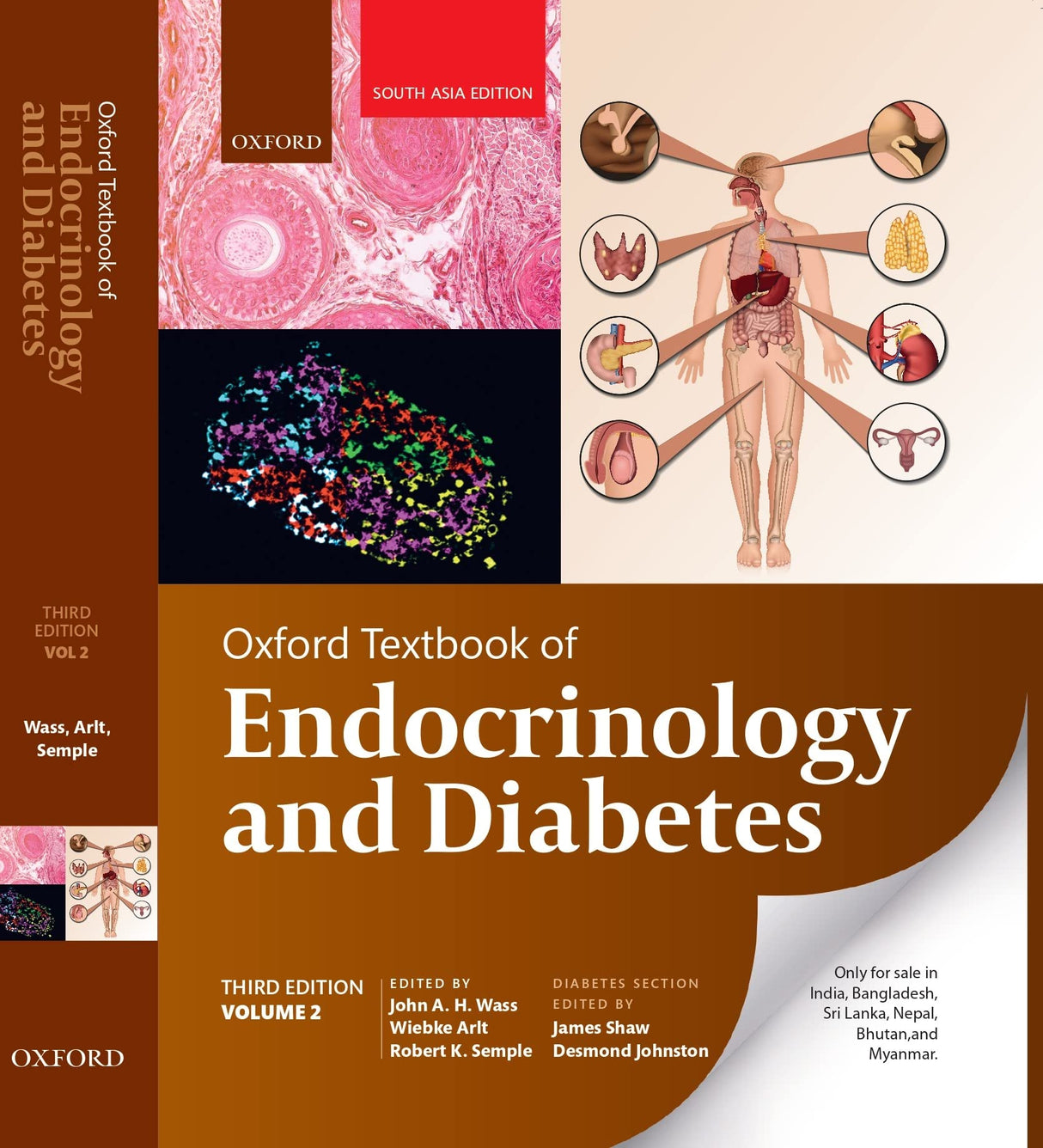 OXFORD TEXTBOOK OF ENDOCRINOLOGY AND DIABETES 2 VOL SET 3ED (SAE) (HB 2022) - Retail Maharaj