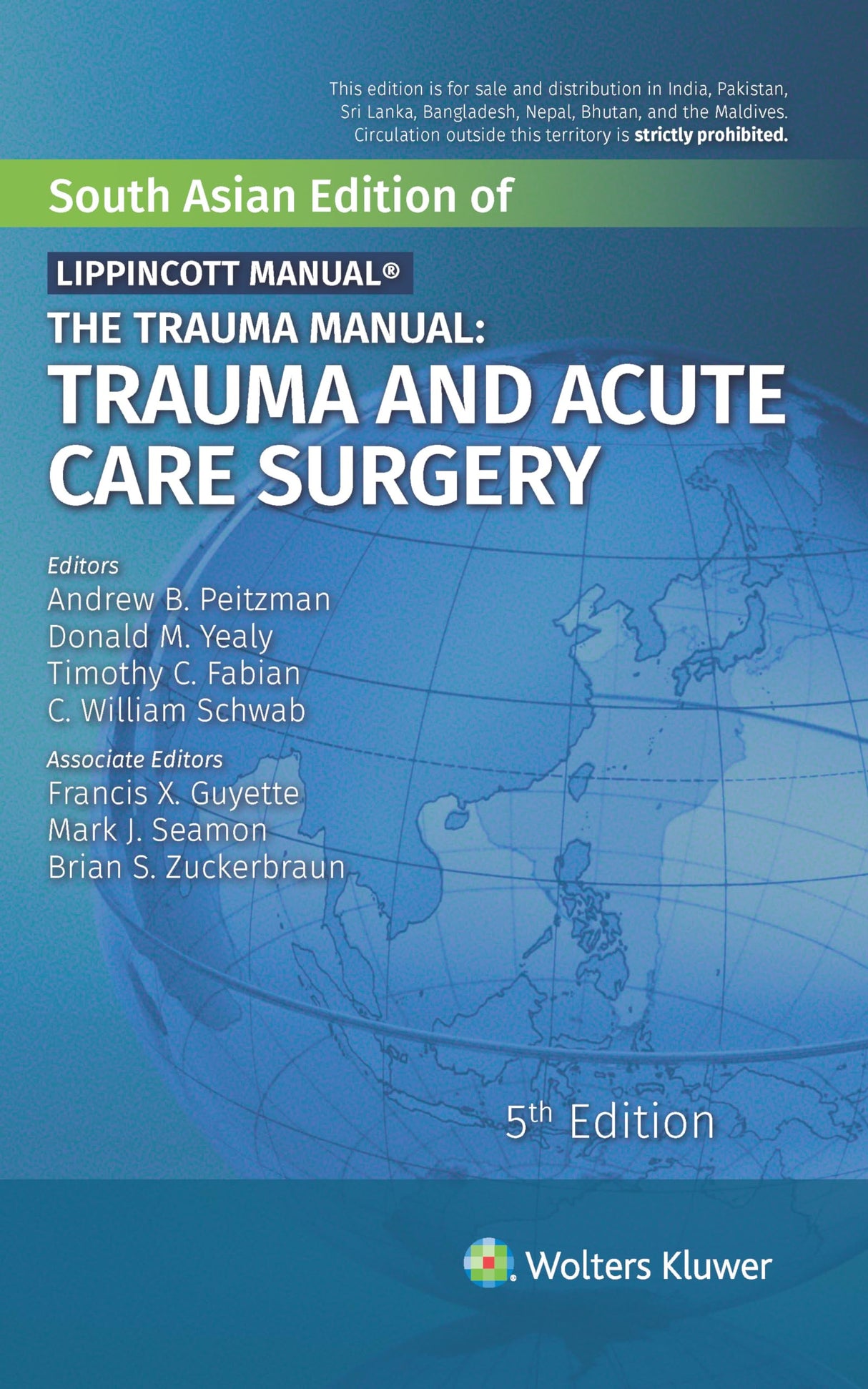 THE TRAUMA MANUAL TRAUMA AND ACUTE CARE SURGERY 5ED (SAE) (PB 2020) - Retail Maharaj