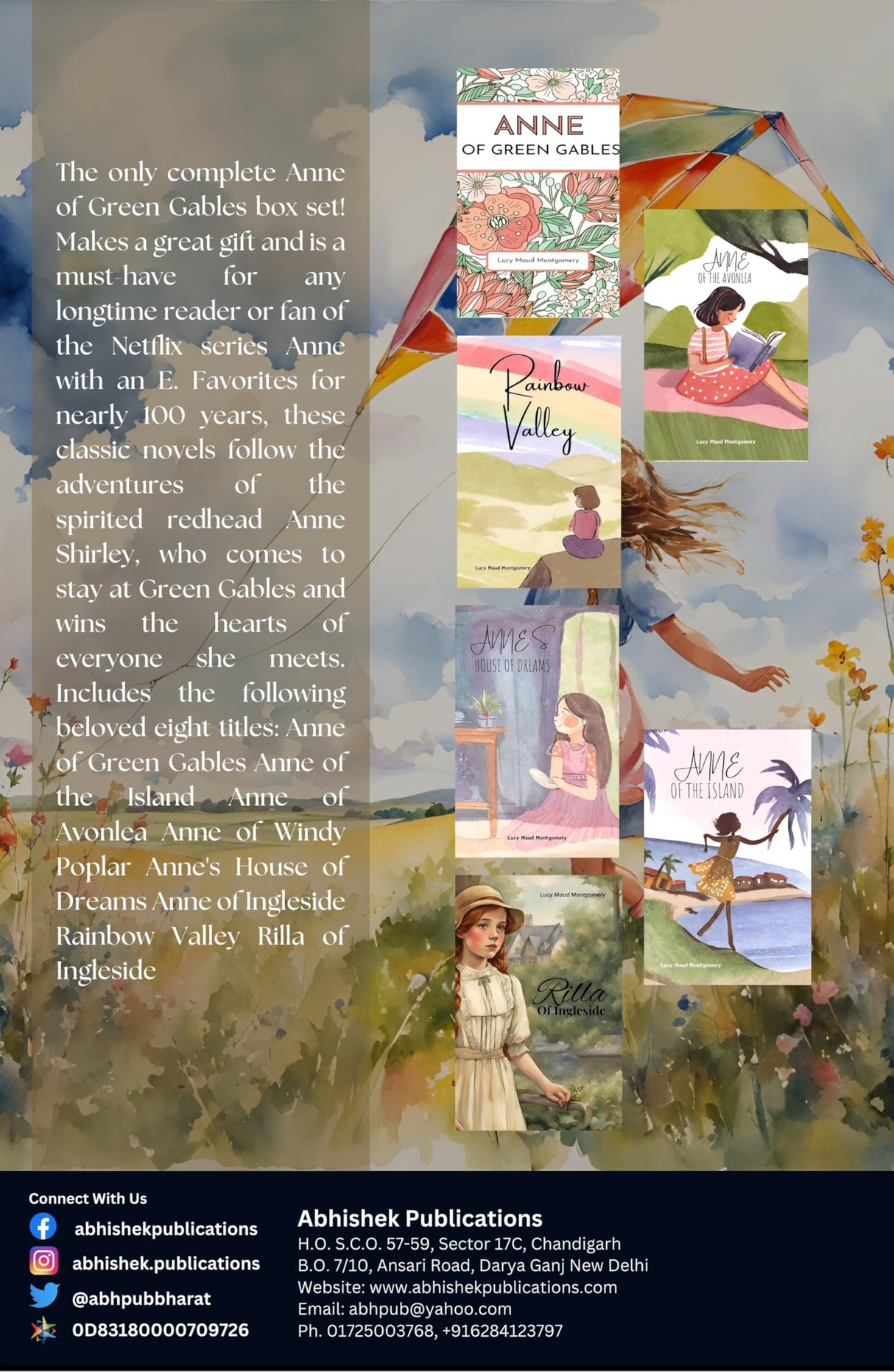 The Anne of Green Gables Collection: Six Novels (Anne of Green Gables, Anne of Avonlea, Anne’s House of Dreams, Rainbow Valley, and Rilla of Ingleside) - Retail Maharaj