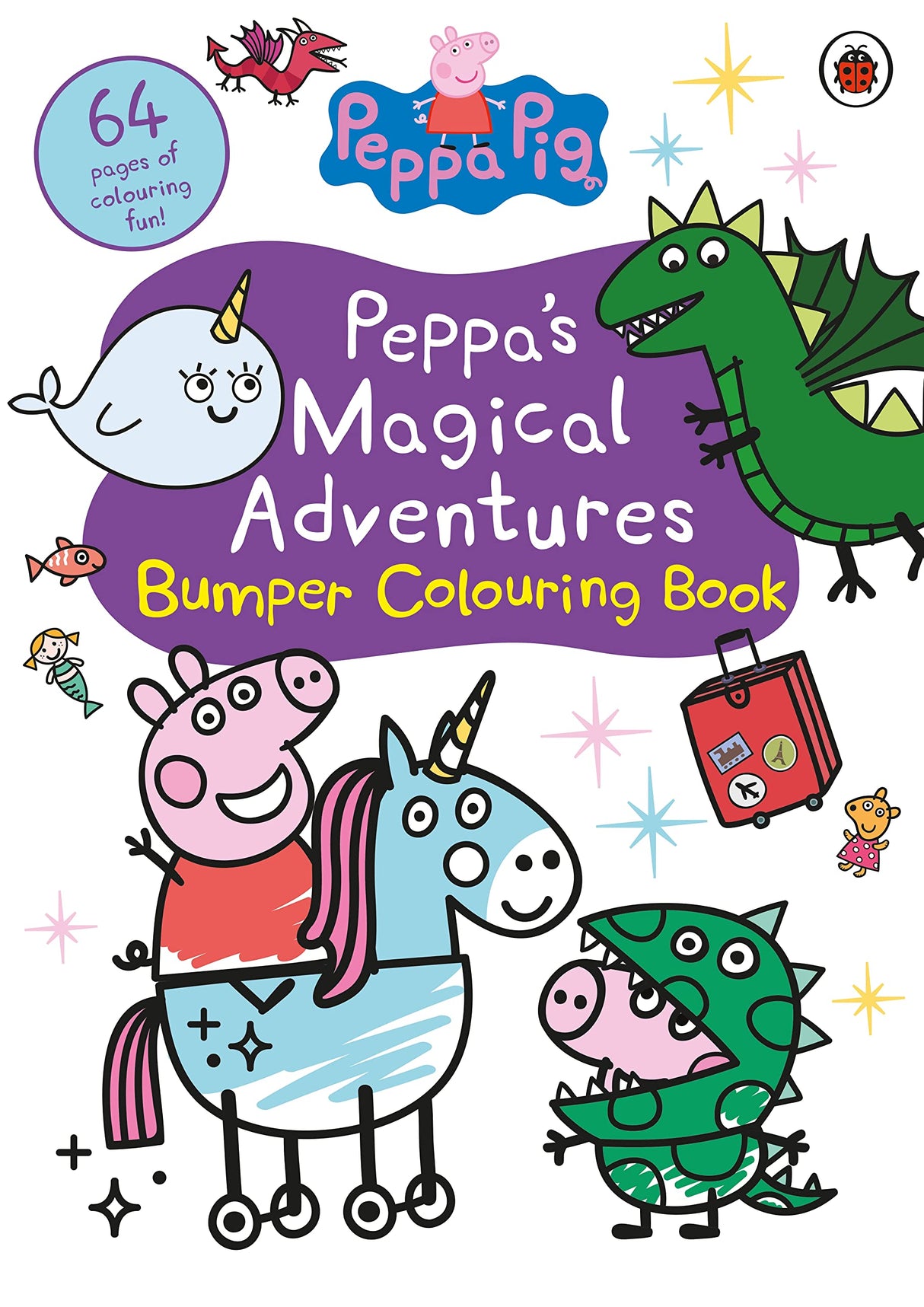 Peppa Pig: Peppa's Magical Adventures Bumper Colouring Book - Retail Maharaj