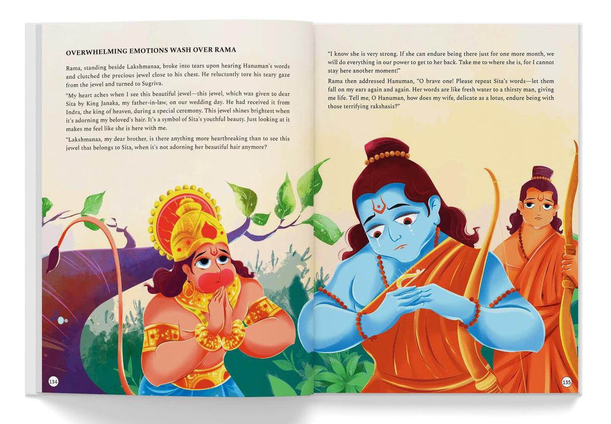 The Adventures of Mighty Hanuman for Children - Retail Maharaj