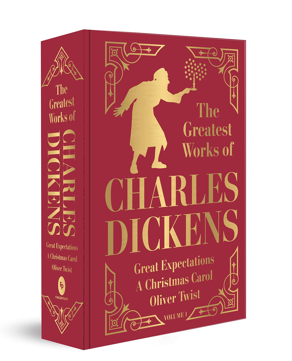 Greatest Works of Charles Dickens Vol 1 Great Expectations A Christmas Carol Oliver Twist (Deluxe Hardbound Edition) - Retail Maharaj