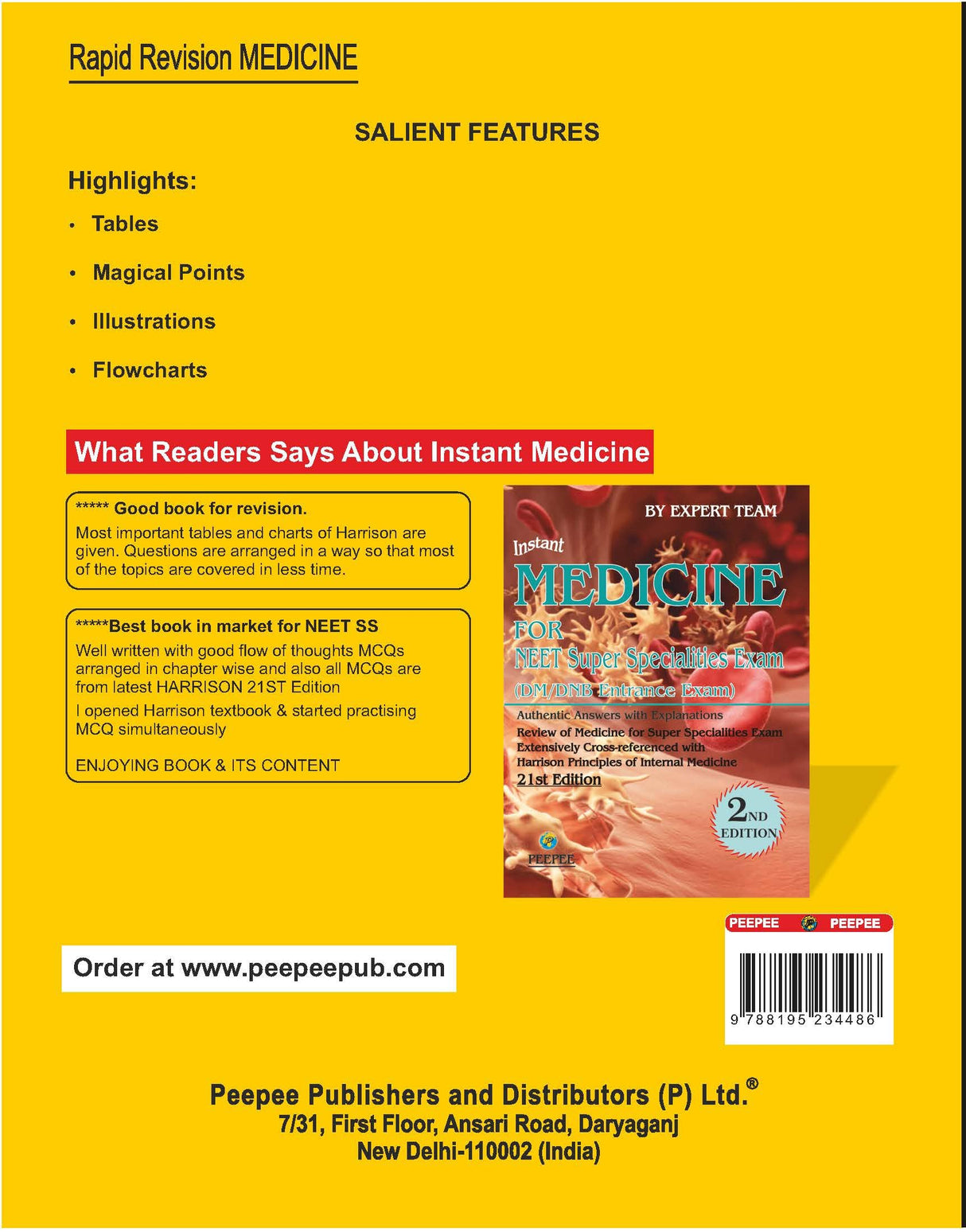 Rapid Revision Medicine for NEET SS Exam - Retail Maharaj