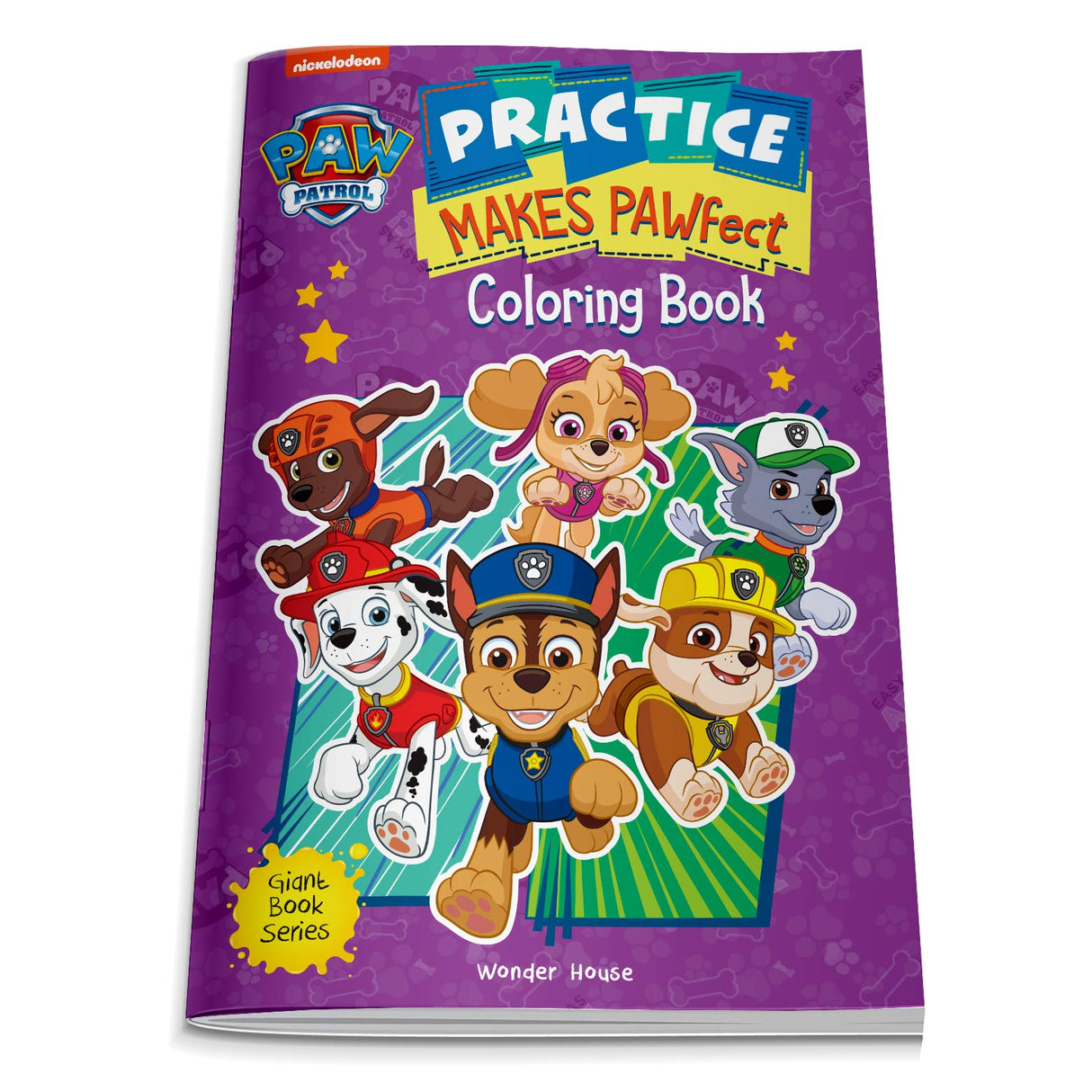 Practice Makes PAWfect: Paw Patrol Giant Coloring Book For Kids - Retail Maharaj