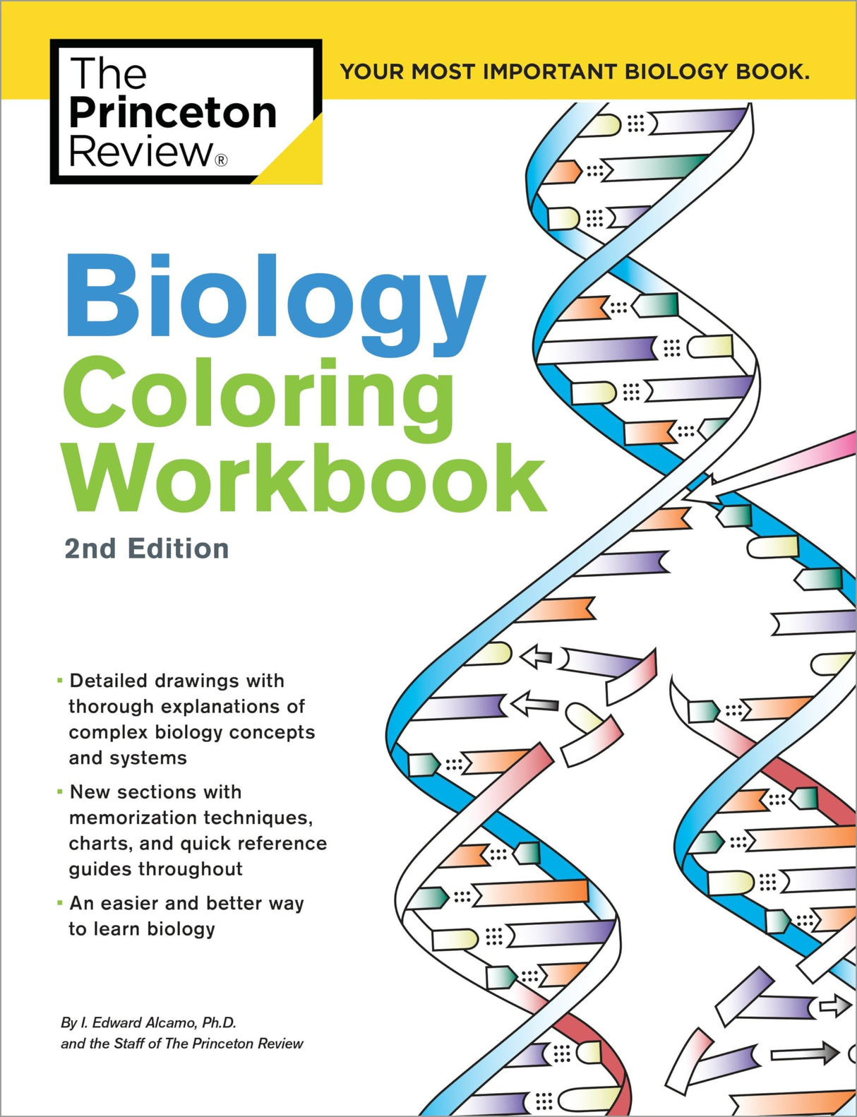 Biology Coloring Workbook, 2nd Edition: An Easier and Better Way to Learn Biology - Retail Maharaj