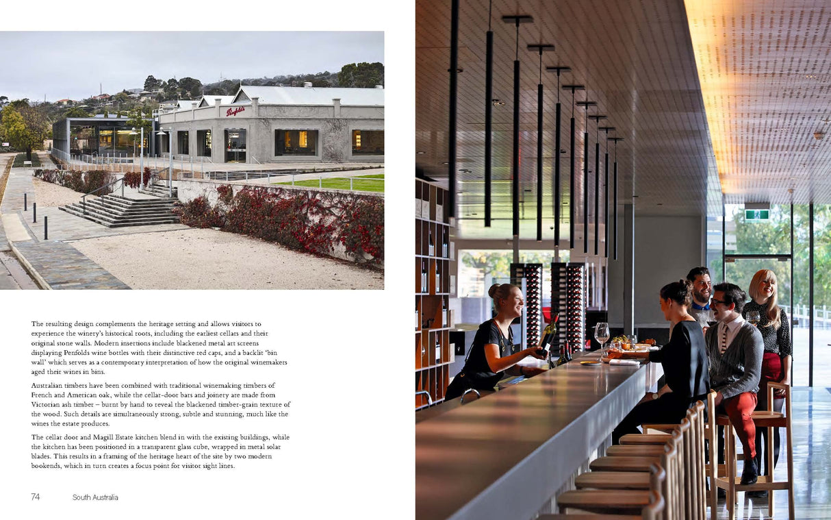 Through the Cellar Door: Australia's Beautiful Wineries and Vineyards, Their Design and Architecture - Retail Maharaj