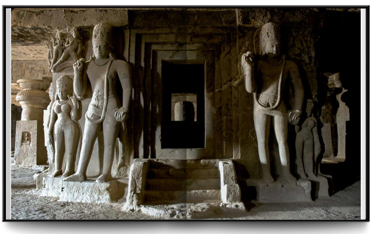 Ellora: Cross-fertilization of Style in Buddhist, Hindu and Jain Cave Temples - Retail Maharaj