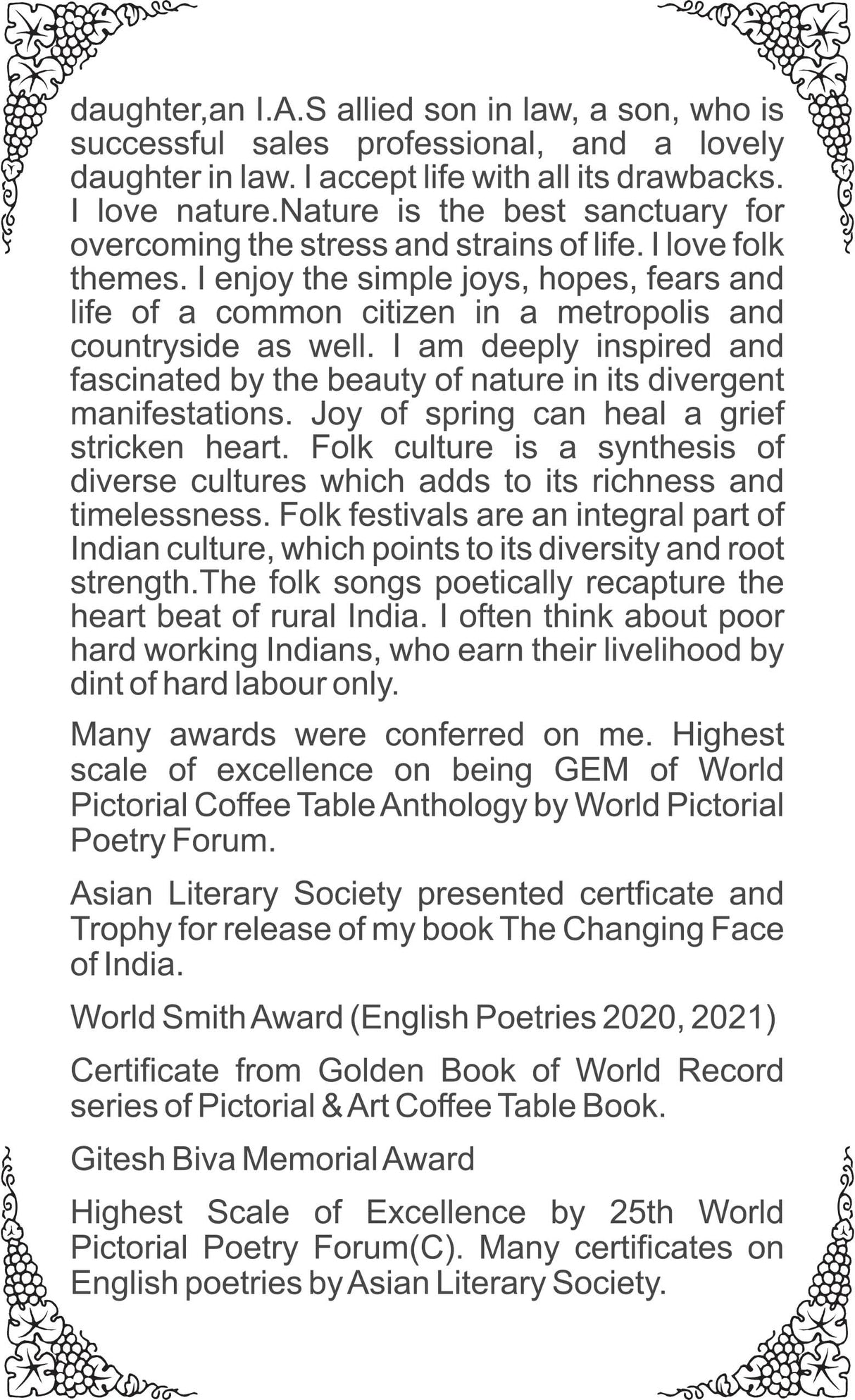 TEA TIME SONNETS - Retail Maharaj