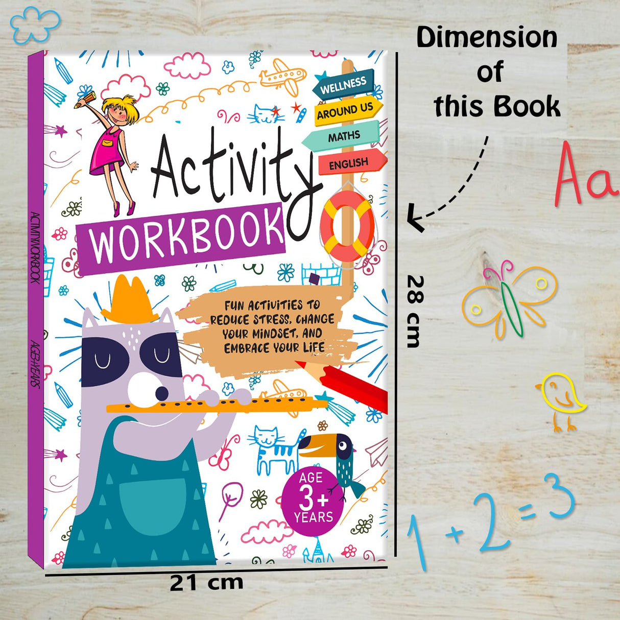 Hello Friend Books The Ultimate Activty Workbook: Fun, Interactive and Brain Boosting Activities For Kids 3+ Years - Retail Maharaj