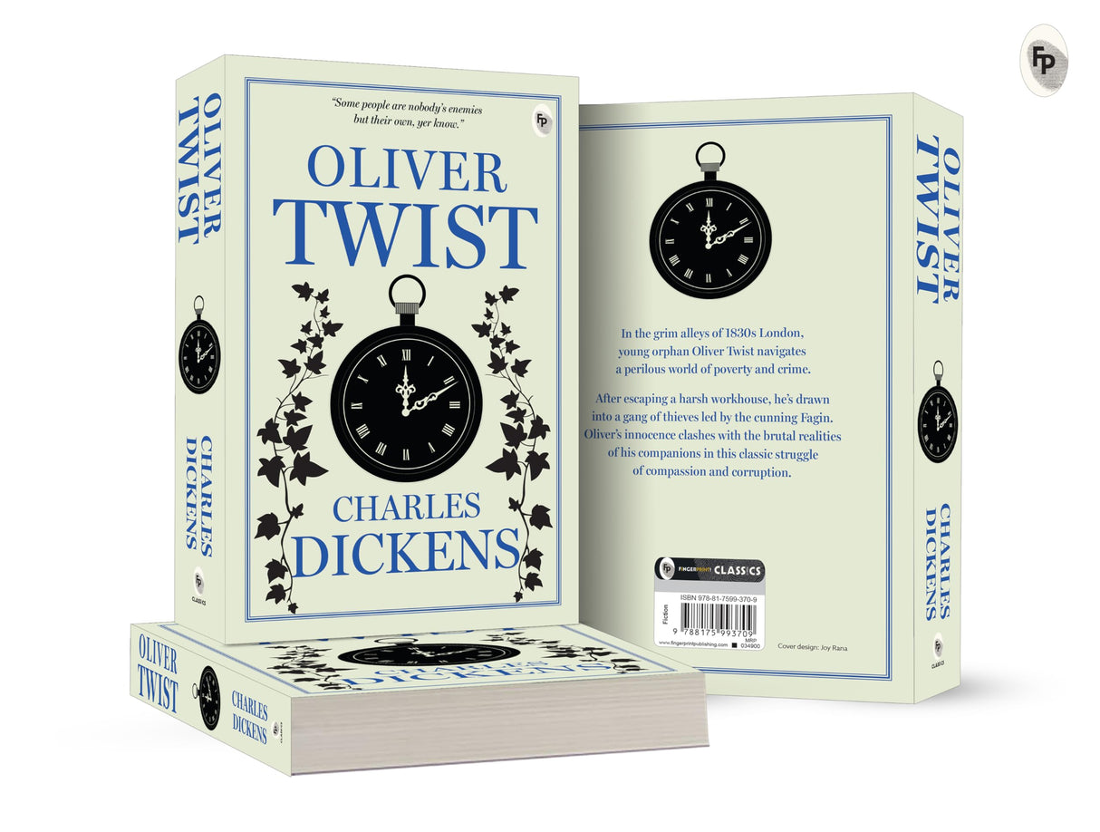 Oliver Twist by Charles Dickens - Classic Literature,A Gripping Exploration of Survival & the Power of Resilience,A Masterpiece of Victorian Era,Social Injustice,Poverty & Crime,Redemption - Retail Maharaj