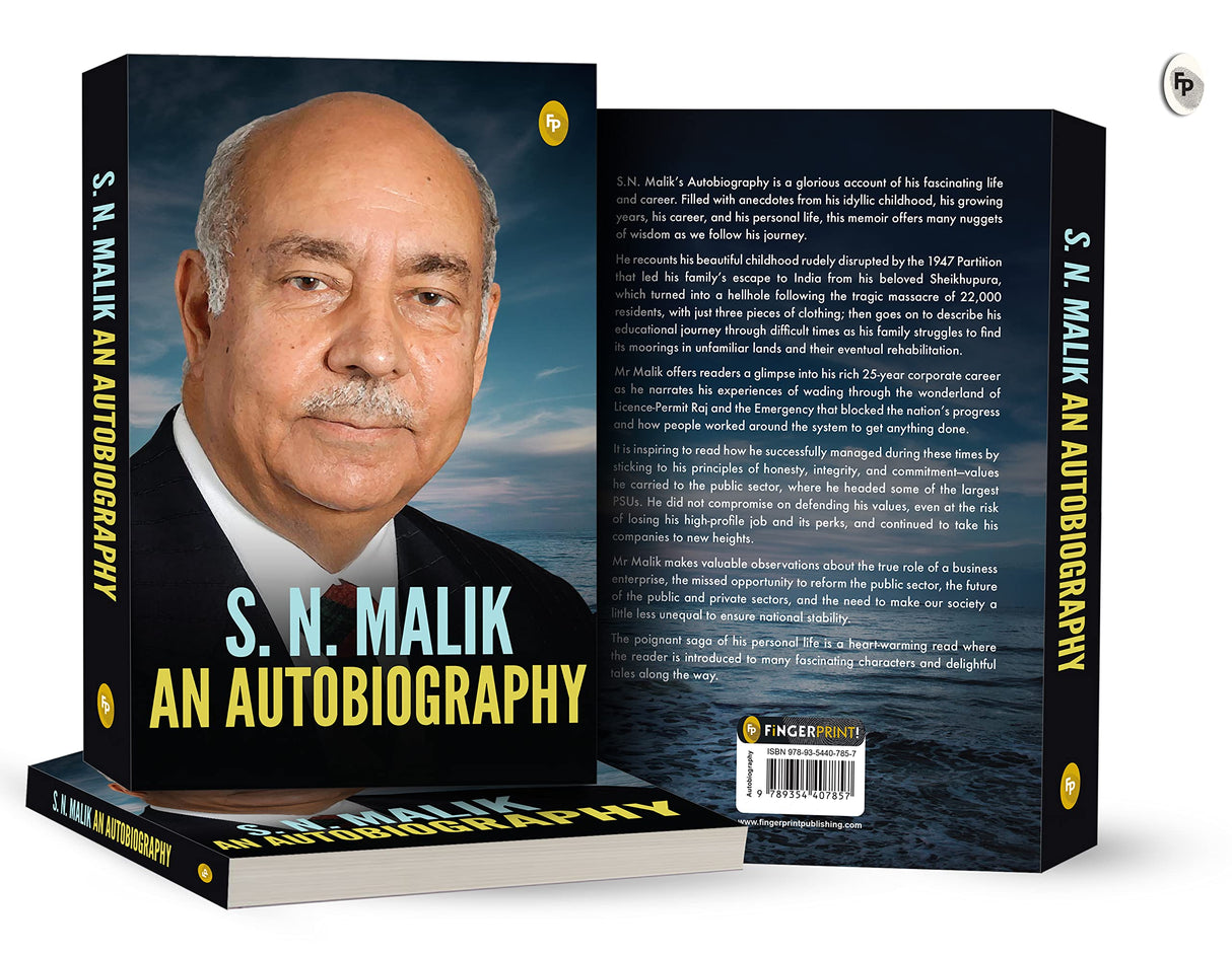 S.N. Malik: An Autobiography – English | Real Life Stories / Anecdotes | Inspirational Stories | Personal Memoir | True stories| Life Events| Commentary On The Public Service System - Retail Maharaj
