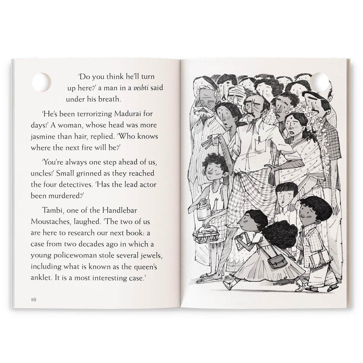 Nisha Small: The Ring of Rubies (hOle books): Two Junior Detectives Solving the Mystery of Suspicious Fires in Madurai | Ages 7+ - Retail Maharaj