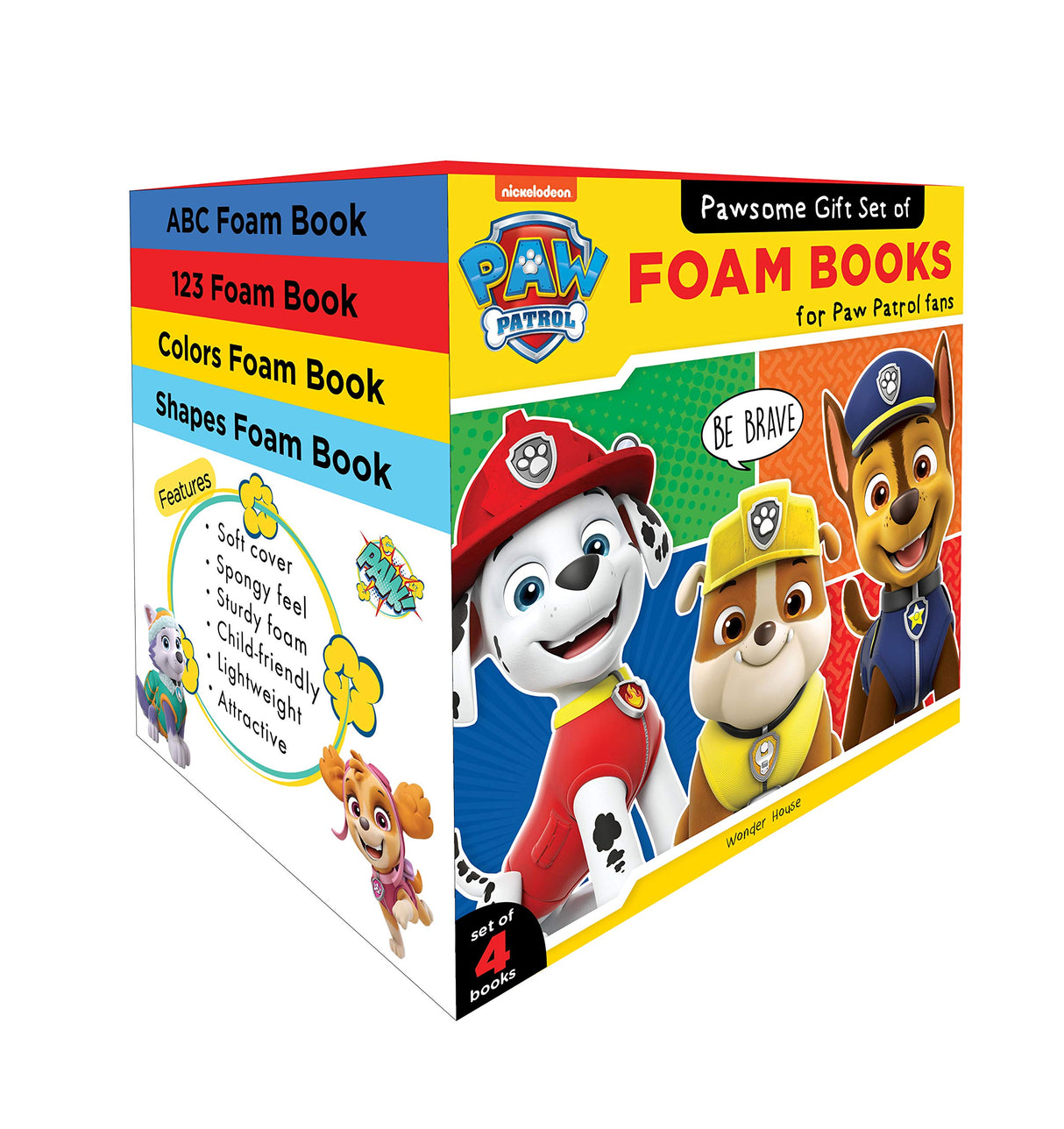 Pawsome Gift Set of Foam Books For Paw Patrol Fans - Retail Maharaj