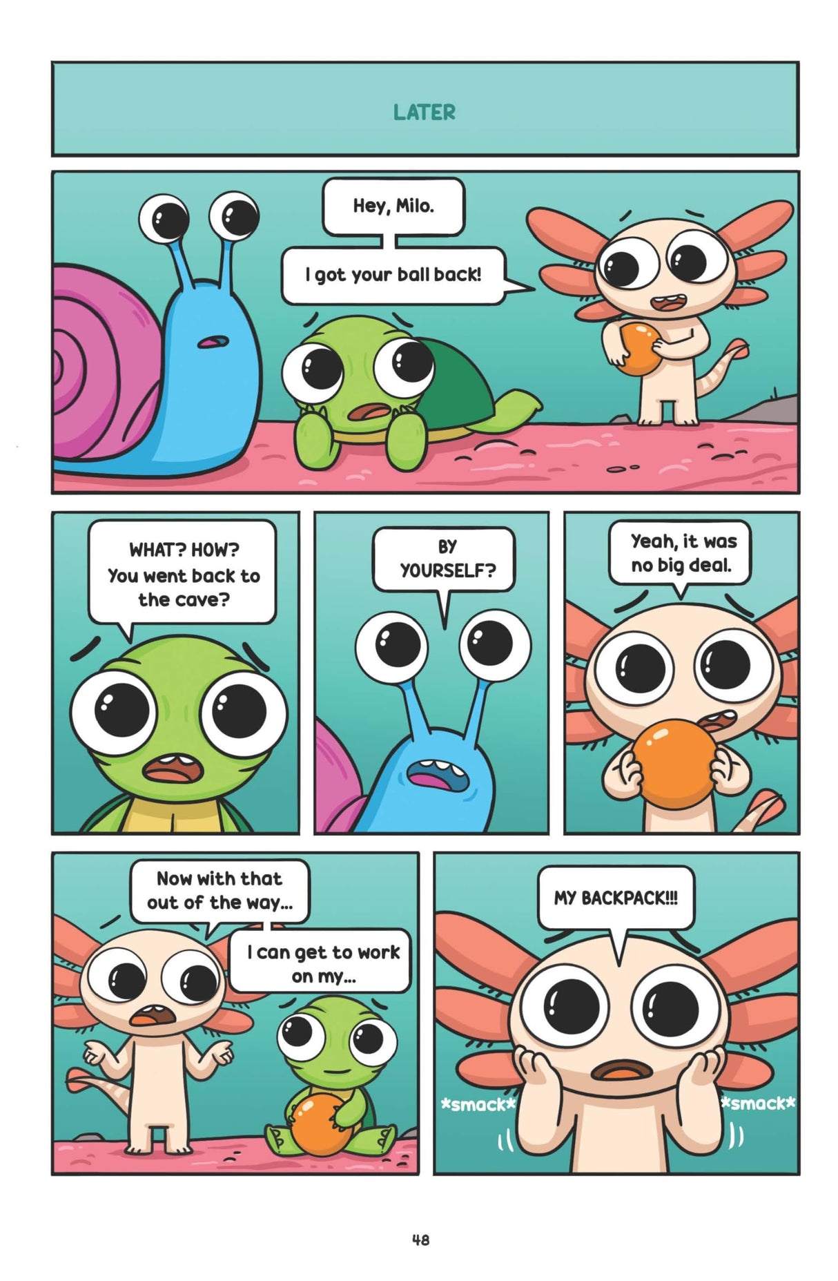 Max, A Little Axolotl #01 (An Original Graphic Novel) - Retail Maharaj