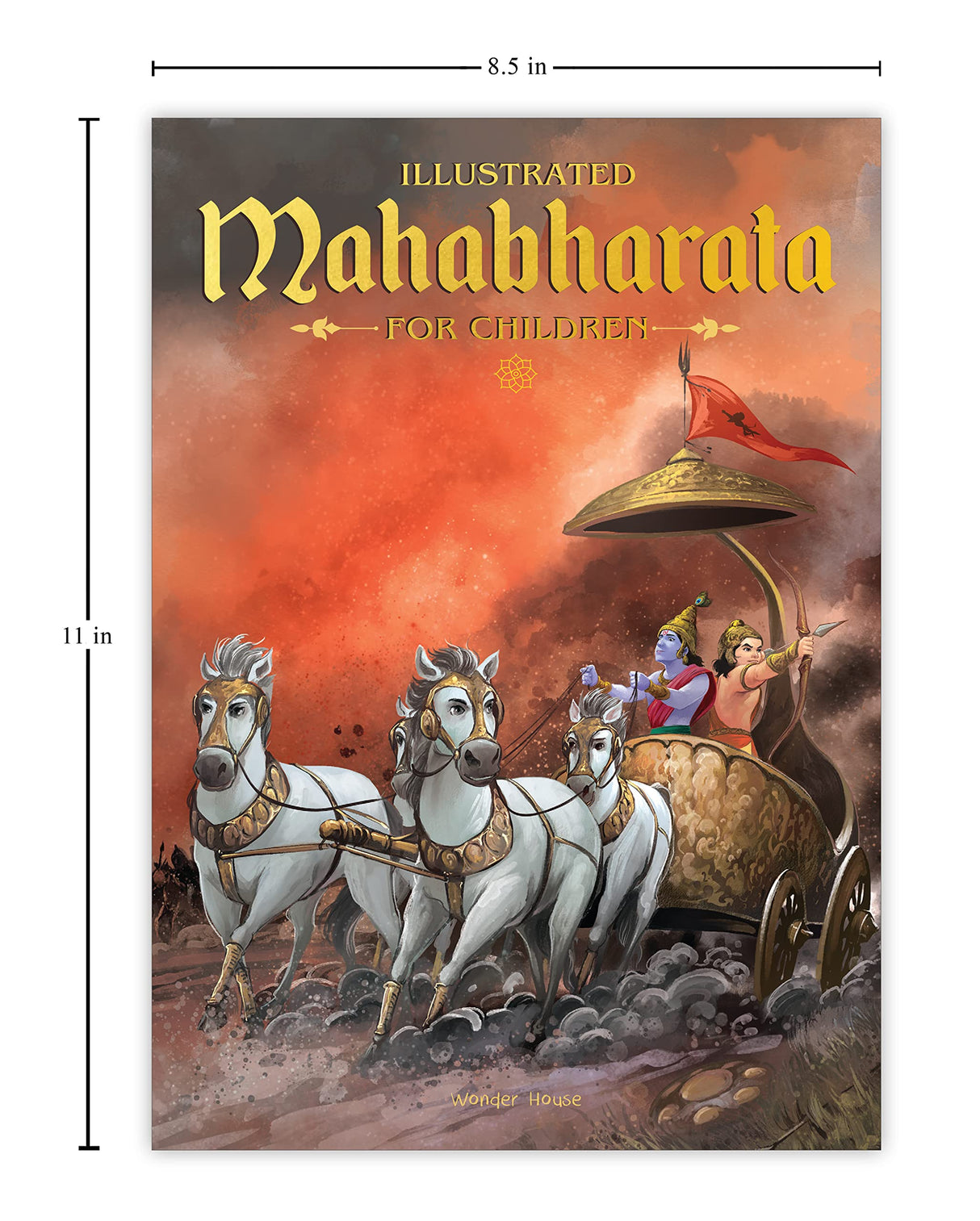 Mahabharata - Illustrated Book For Children (Paperback Edition) - Retail Maharaj