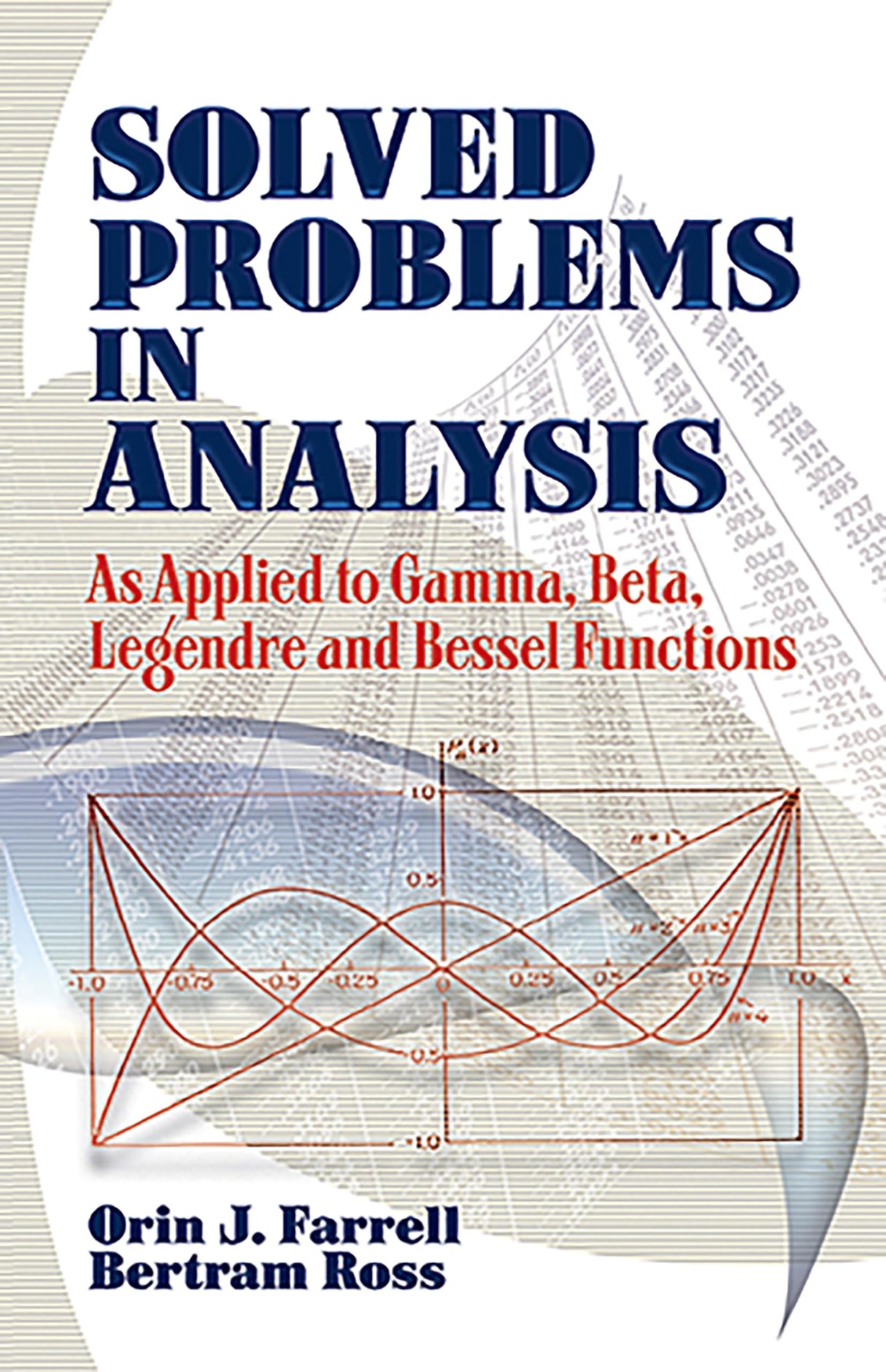 Solved Problems in Analysis: As Applied to Gamma, Beta, Legendre and Bessel Functions (Dover Books on Mathematics) - Retail Maharaj