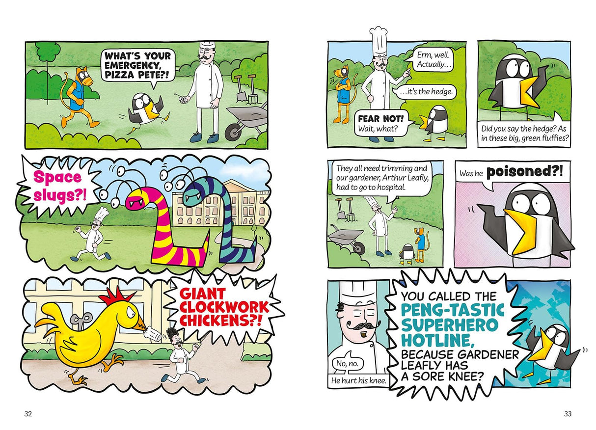 Peng and Spanners: When Pigs Go Bad!: For fans of Bunny vs Monkey and Dogman - Retail Maharaj