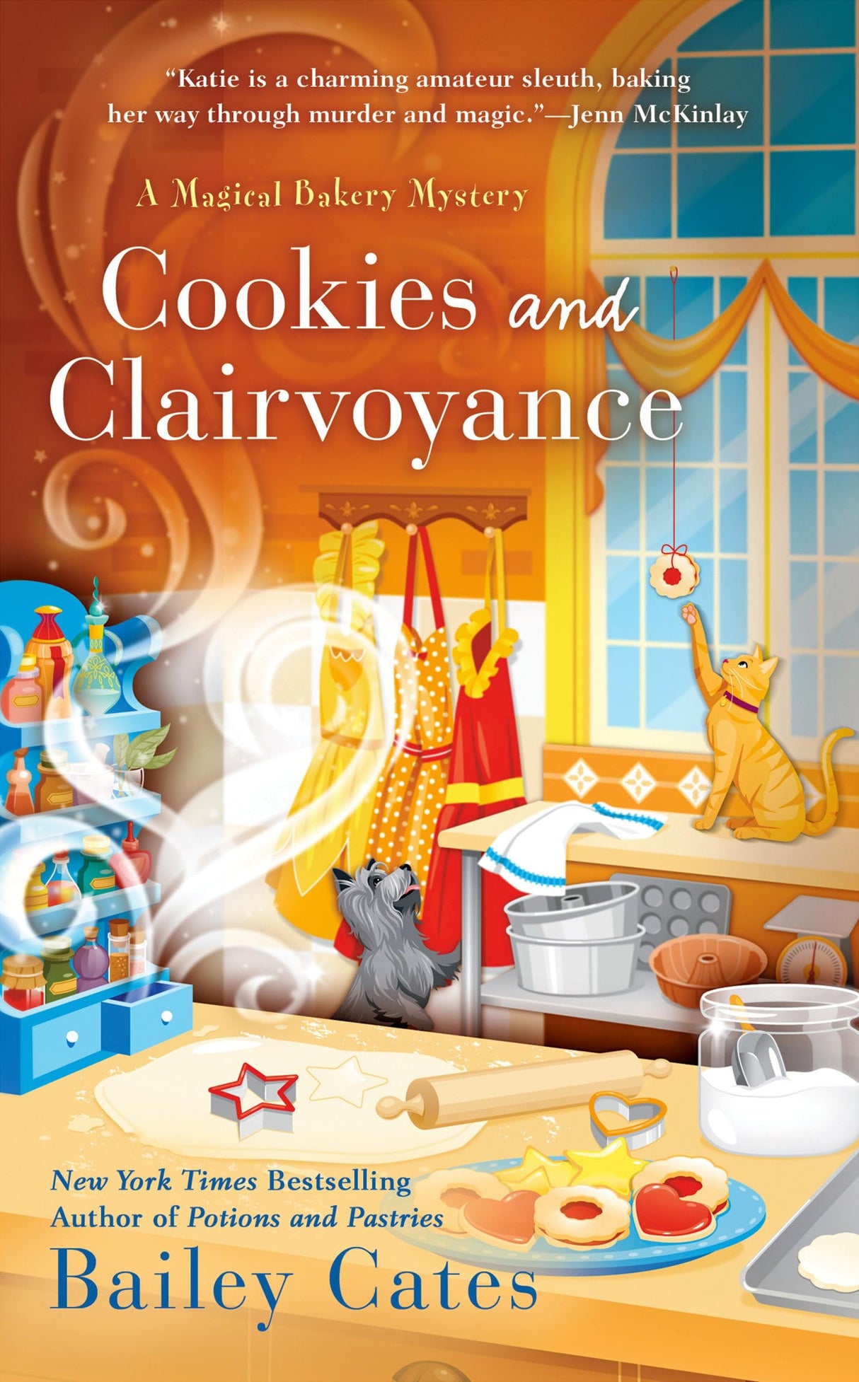 Cookies and Clairvoyance: 8 (A Magical Bakery Mystery) - Retail Maharaj