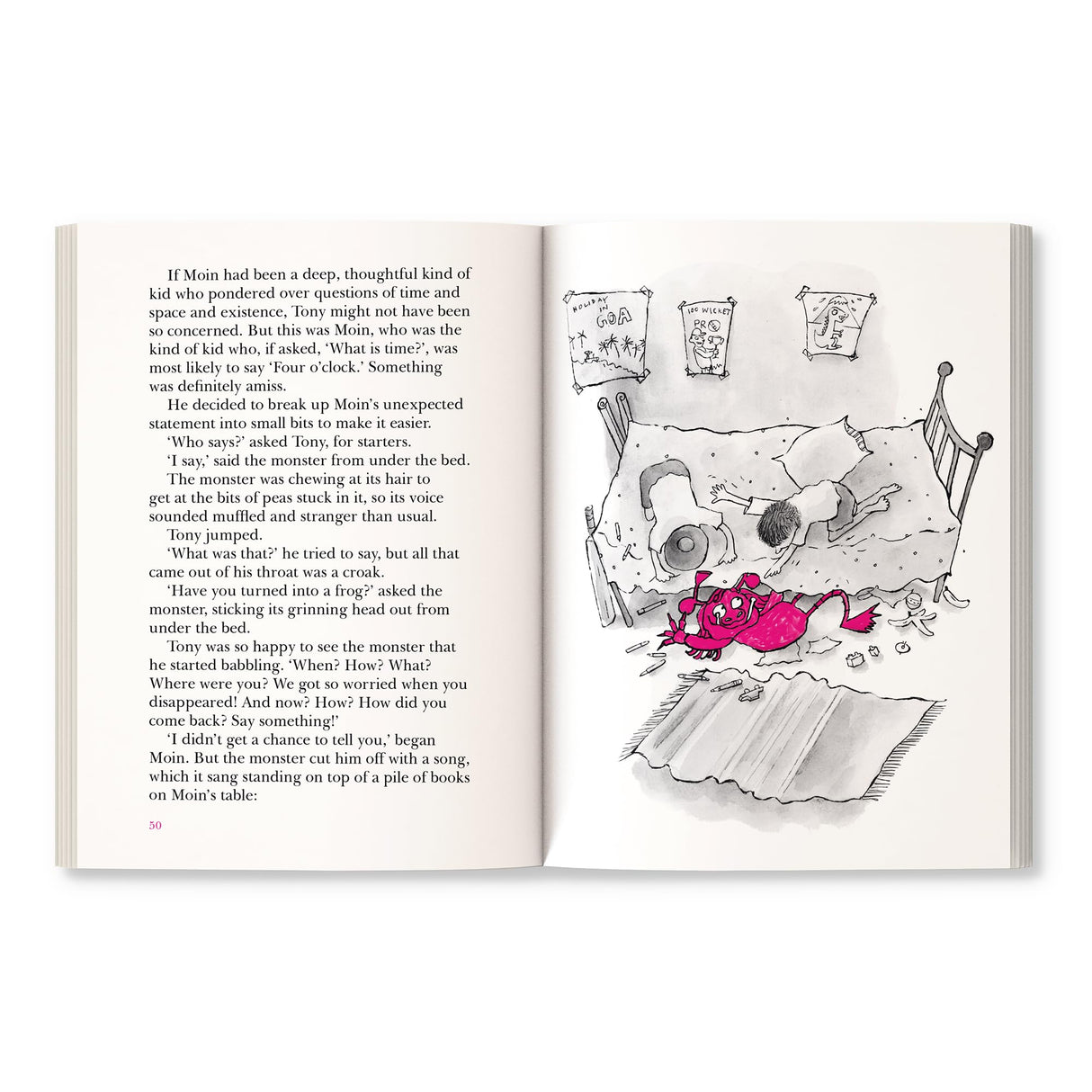 Moin and the Monkey Monster (Book 3): A Funny Story of Friendship Between a Boy and a Monster | Age 8+ - Retail Maharaj
