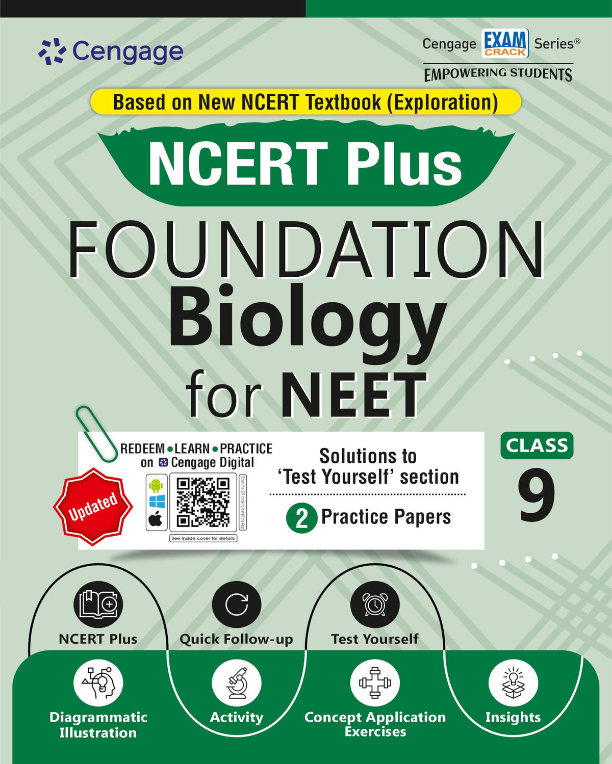 Cengage NCERT Plus Foundation Biology for NEET: Class 9 (As Per Revised 2026 NCERT Textbook, Exploration)