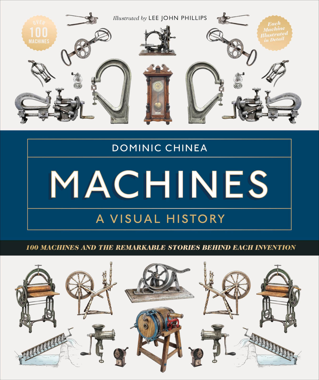Machines A Visual History: 100 Machines and the Remarkable Stories Behind Each Invention - Retail Maharaj
