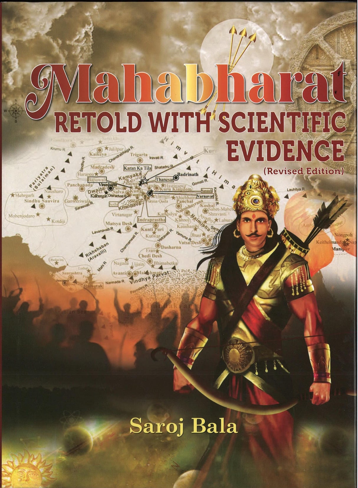 Mahabharat Retold with Scientific Evidence | Saroj Bala has determined dates of the Mahabharat War & proved that Harappan sites were Mahabharat sites - Retail Maharaj