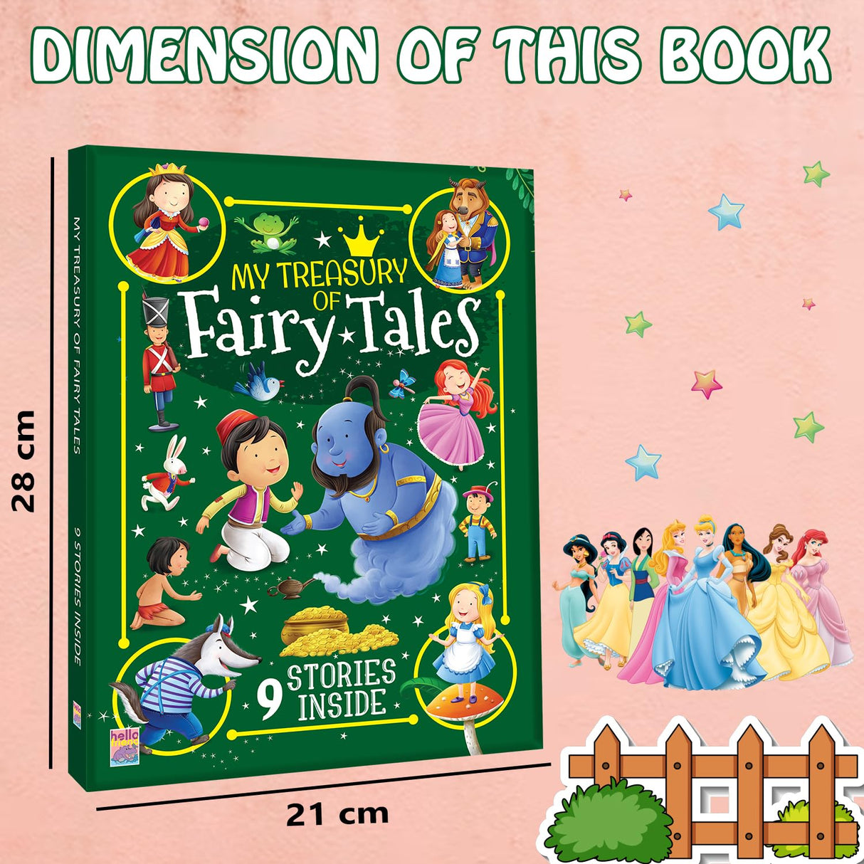Fairy Tales for Boys – Bedtime Story Book for Kids, Children and Toddlers Hello Friend Books – Ages 3+ Years - Retail Maharaj
