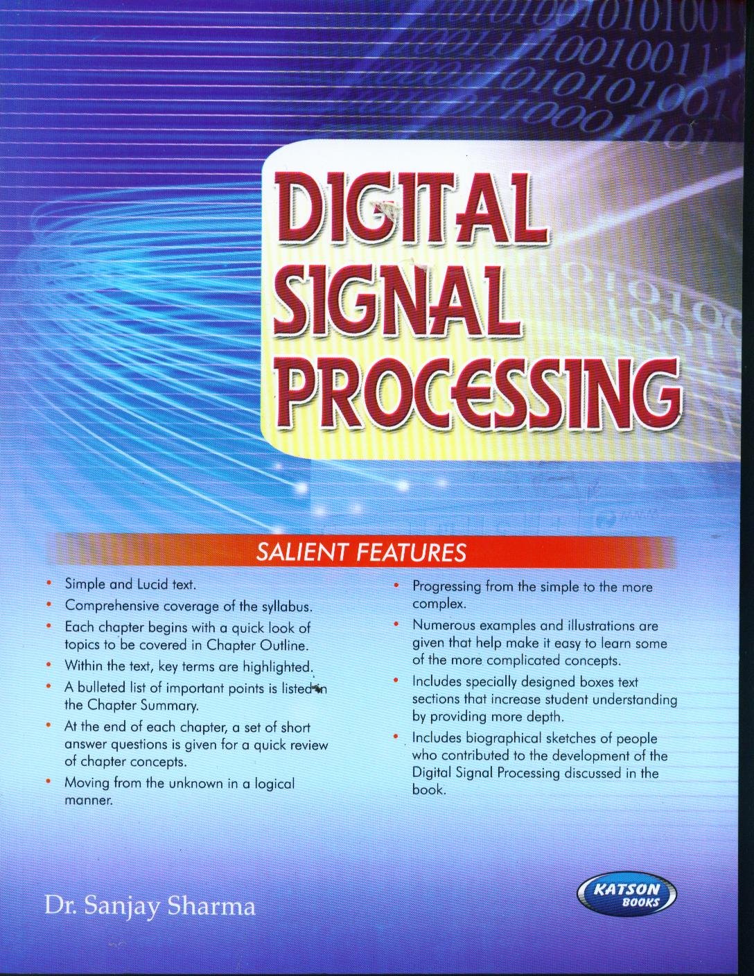 Digital Signal Processing (For UPTU) - Retail Maharaj