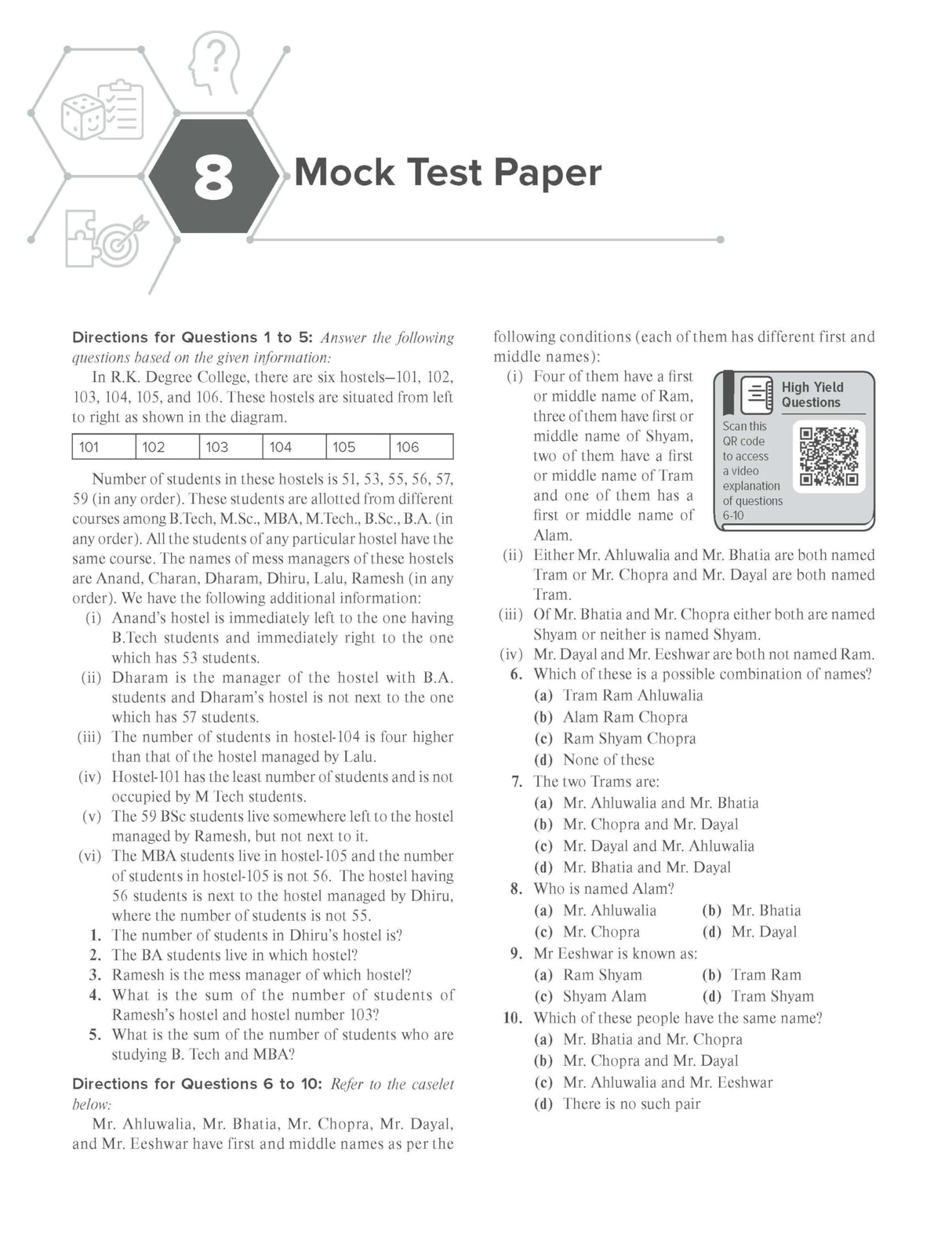 Courseware on Logical Reasoning, 9e for CAT 2026 by Arun Sharma | Solved PYQs (2017-25) | 170+ Problem Solving Videos | 2500+ Practice Questions | 30 LR Mock Tests | MBA Entrance Exam Preparation - Retail Maharaj