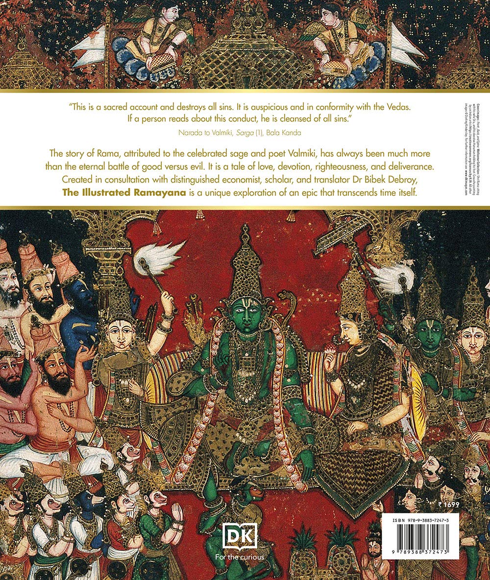 The Illustrated Ramayana: The timeless epic of duty, love, and redemption - Retail Maharaj