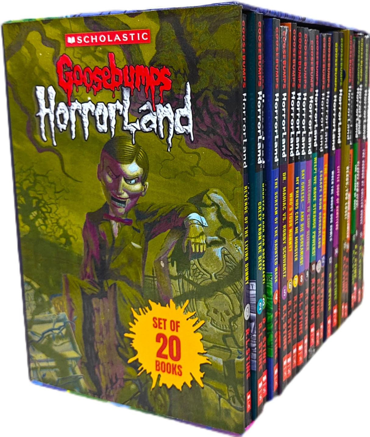 Goosebumps: Horrorland Box-set (20 Books) - Retail Maharaj