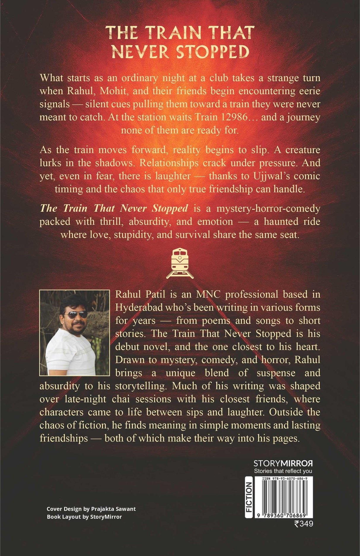 The Train That Never Stopped | An Indian Crime Thriller Mystery Packed with Suspense, Horror & Dark Humor - Retail Maharaj