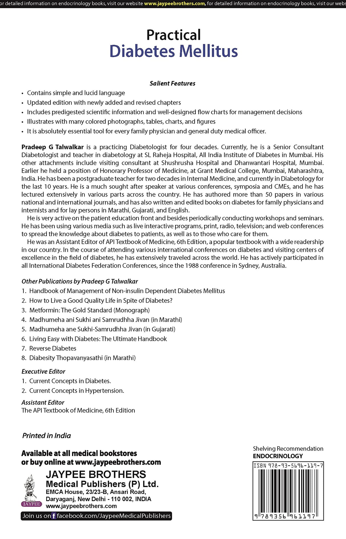 PRACTICAL DIABETES MELLITUS - Retail Maharaj