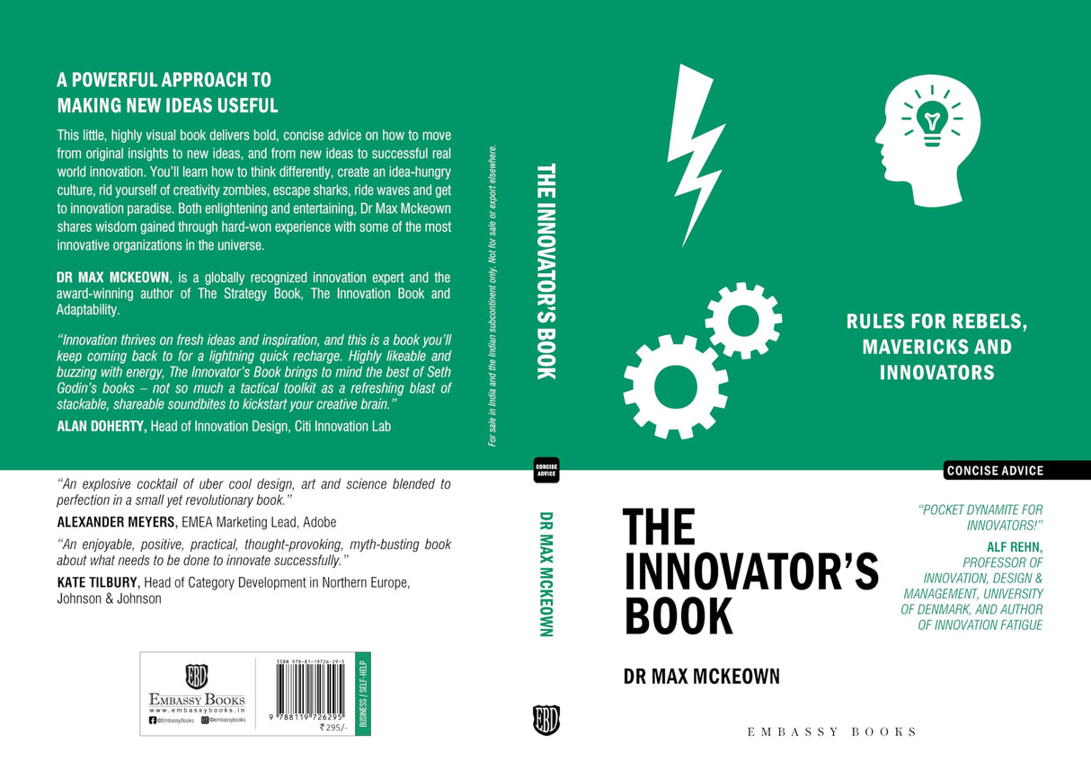 The Innovator’s Book: Rules for rebels, mavericks and innovators - Retail Maharaj
