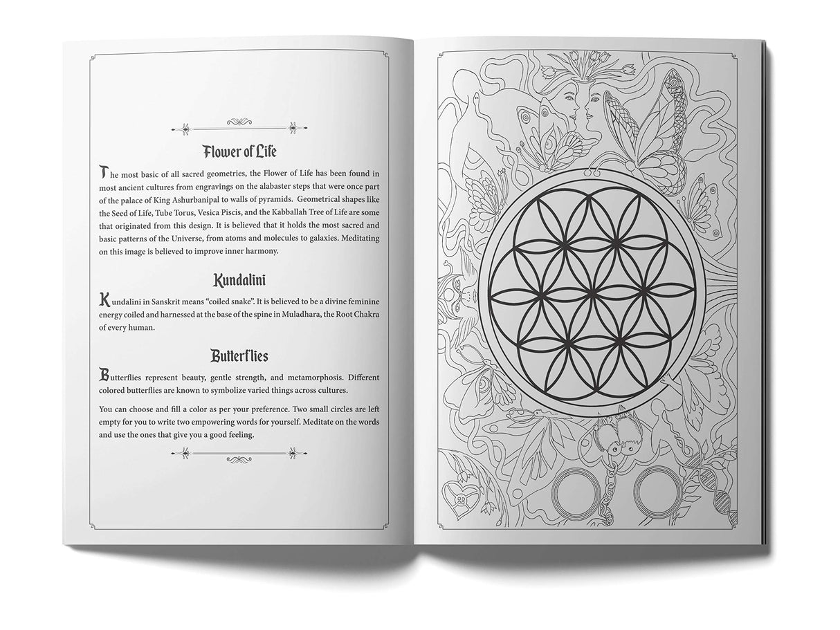 Tattva - An Aspect of Reality : Spiritual Colouring Book (Giant Book) - Retail Maharaj