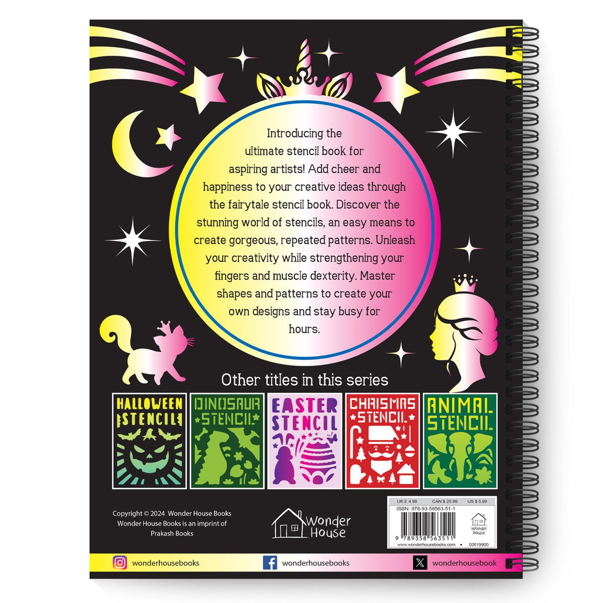 Stencil Book: Fairytale - Retail Maharaj