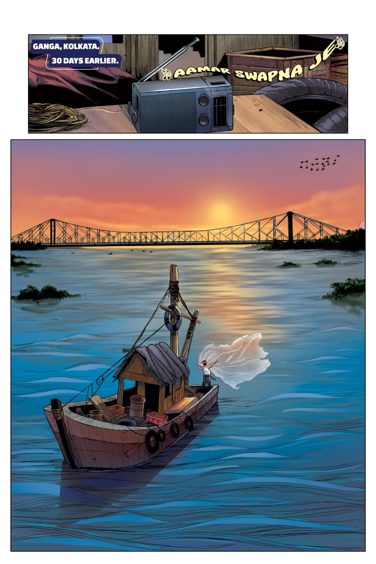 Alpha Comics | Agent J In Operation Ganga | Issue 1 | New Release | English | Paperback - Retail Maharaj