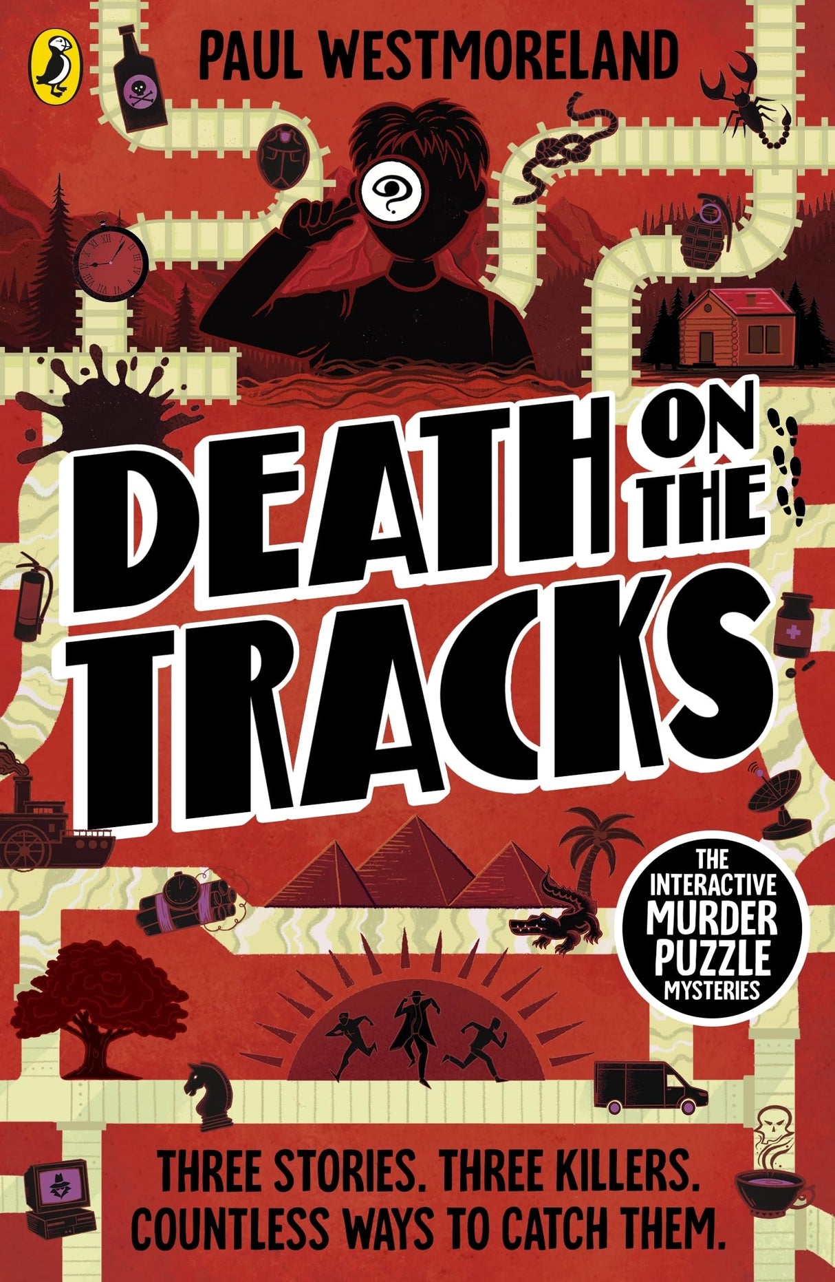 Death on the Tracks: The Interactive Murder Puzzle Mysteries - Retail Maharaj