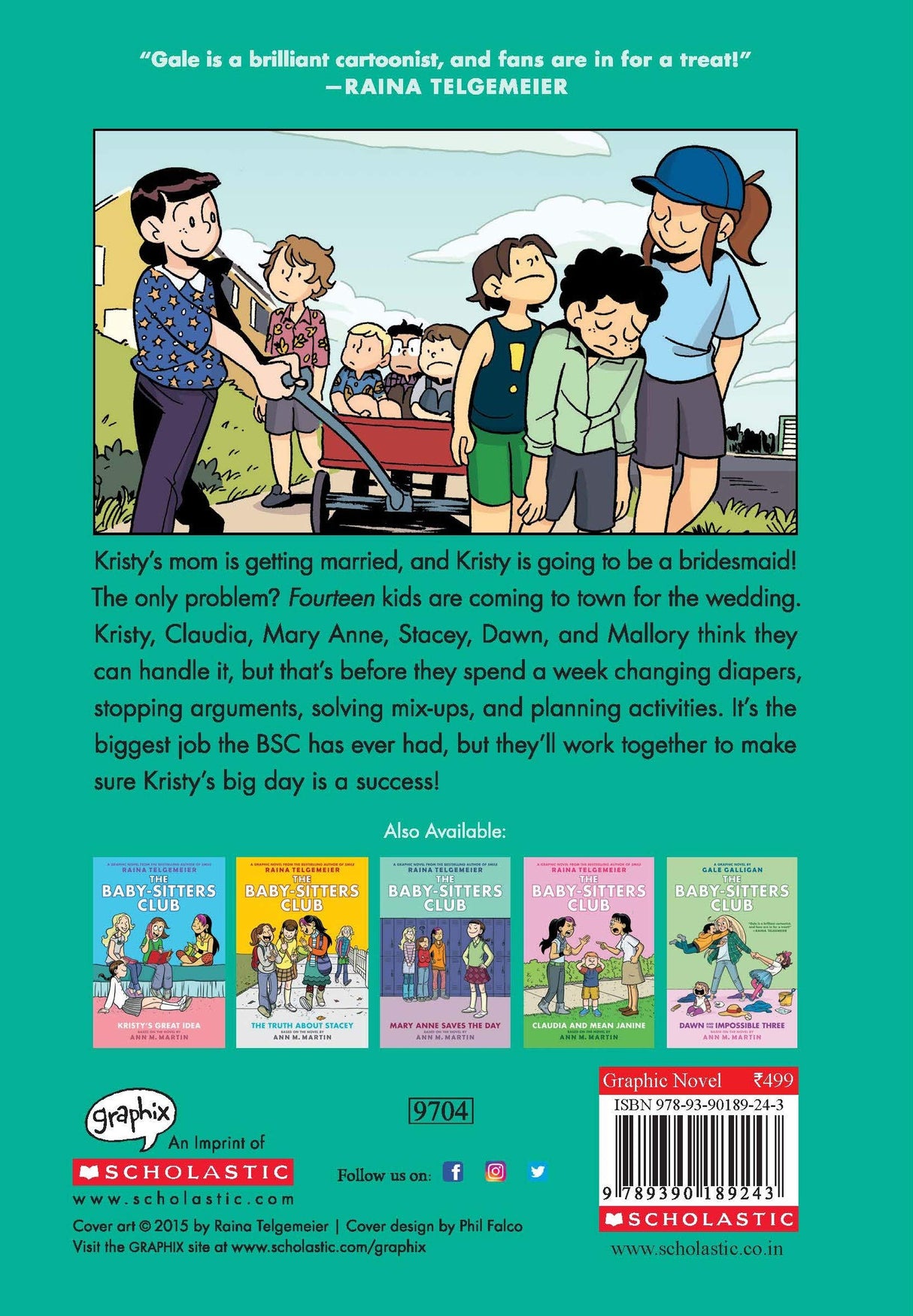 The Baby-Sitters Club Graphic Novel #06: Kristy'S Big Day - Retail Maharaj