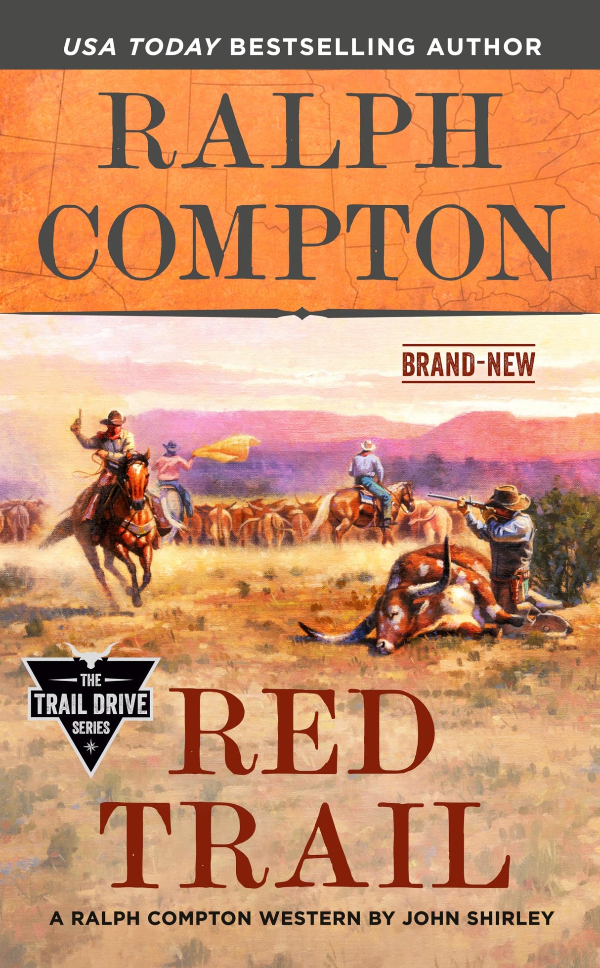 Ralph Compton Red Trail (The Trail Drive Series) - Retail Maharaj