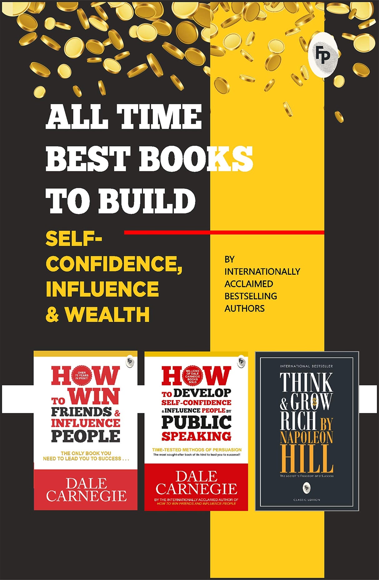 All Time Best Books To Build Self-Confidence, Influence & Wealth (Box Set of 3 Books) - Retail Maharaj