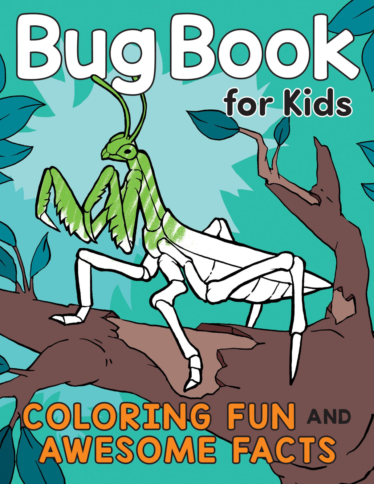 Bug Book for Kids: Coloring Fun and Awesome Facts - Retail Maharaj