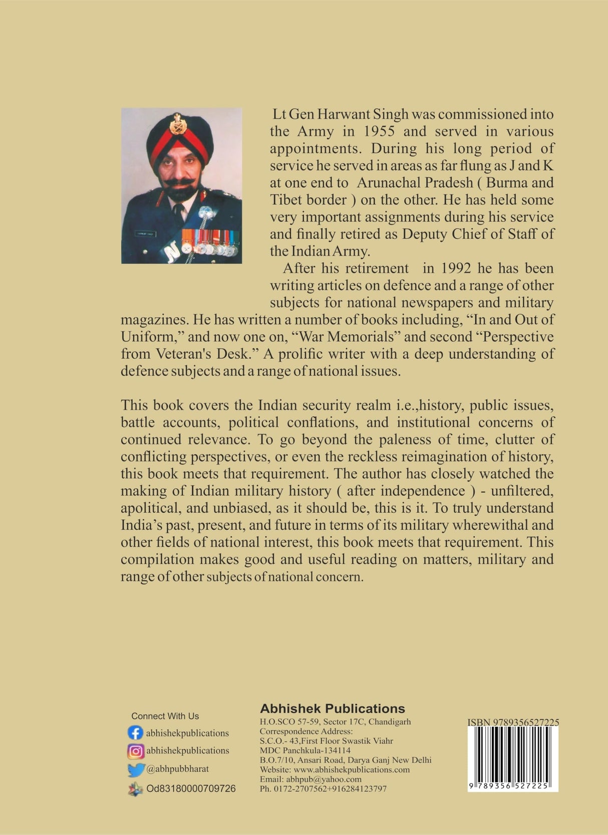 Perspectives From The Veterans Desk : Three Decades of Military and Geo-Political Analysis - Retail Maharaj