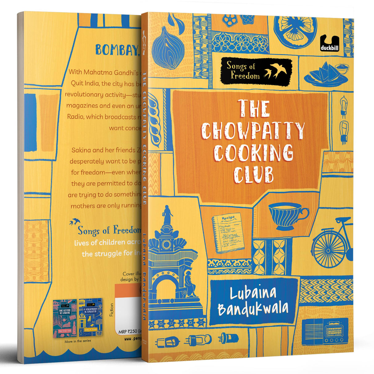 The Chowpatty Cooking Club (Songs of Freedom Series): A Tale of the Quit India Movement in Bombay | Middle Grade Historical Fiction | Ages 10+ - Retail Maharaj
