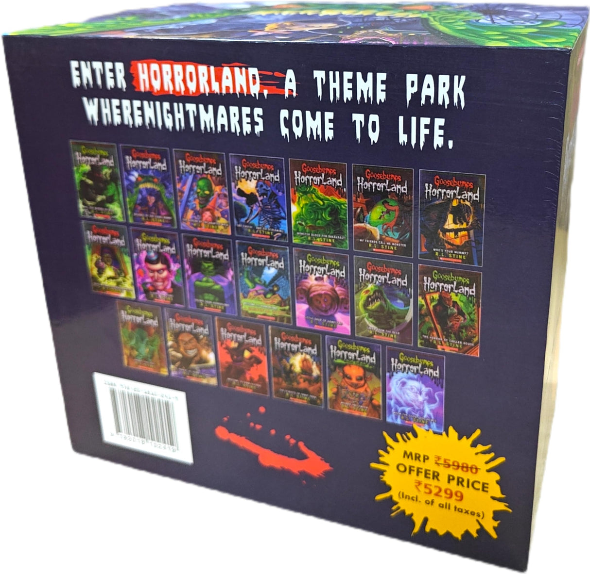 Goosebumps: Horrorland Box-set (20 Books) - Retail Maharaj